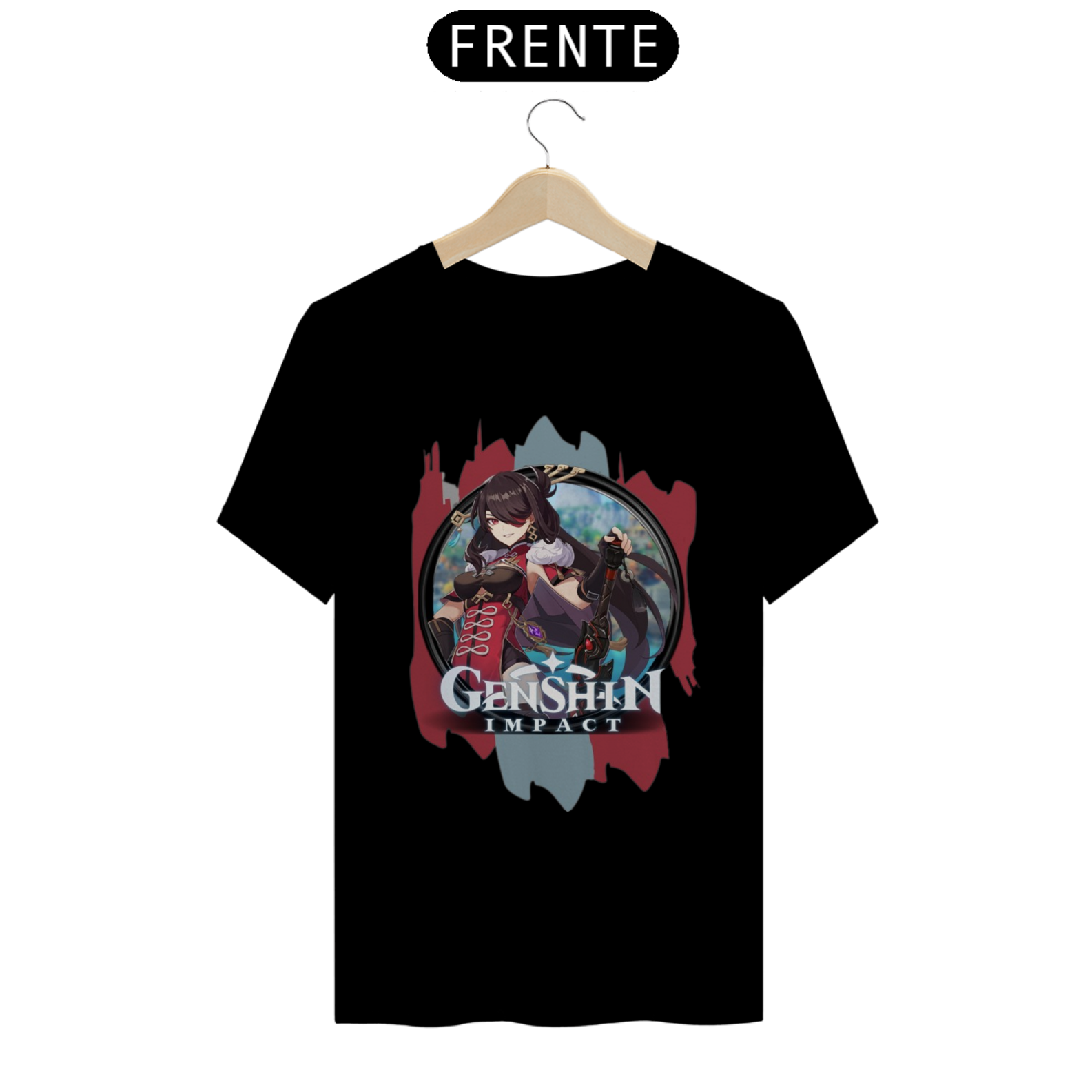 Nome do produto: Camiseta T-Shirt Classic Unissex / Genshin Impact Beidou