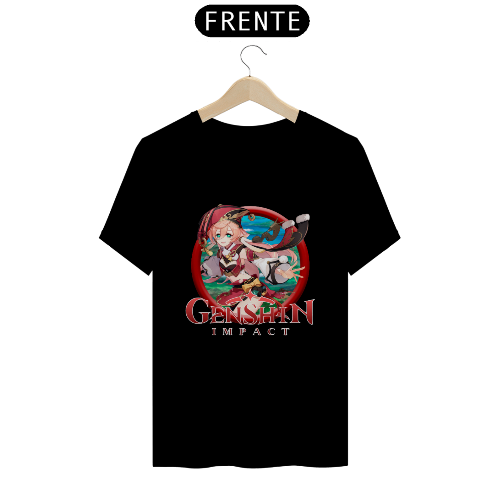 Nome do produto: Camiseta T-Shirt Classic Unissex / Genshin Impact Yanfei