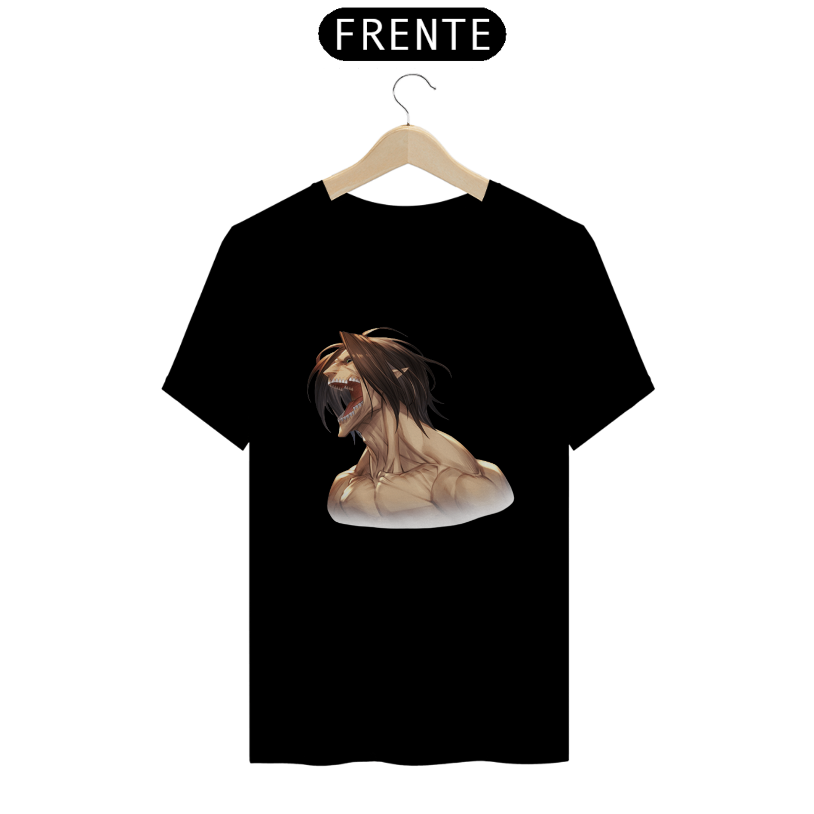Nome do produto: Camiseta T-Shirt Classic Unissex / Attack On Titan