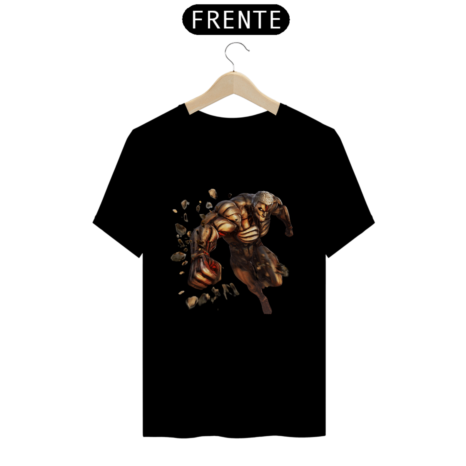 Nome do produto: Camiseta T-Shirt Classic Unissex / Attack On Titan