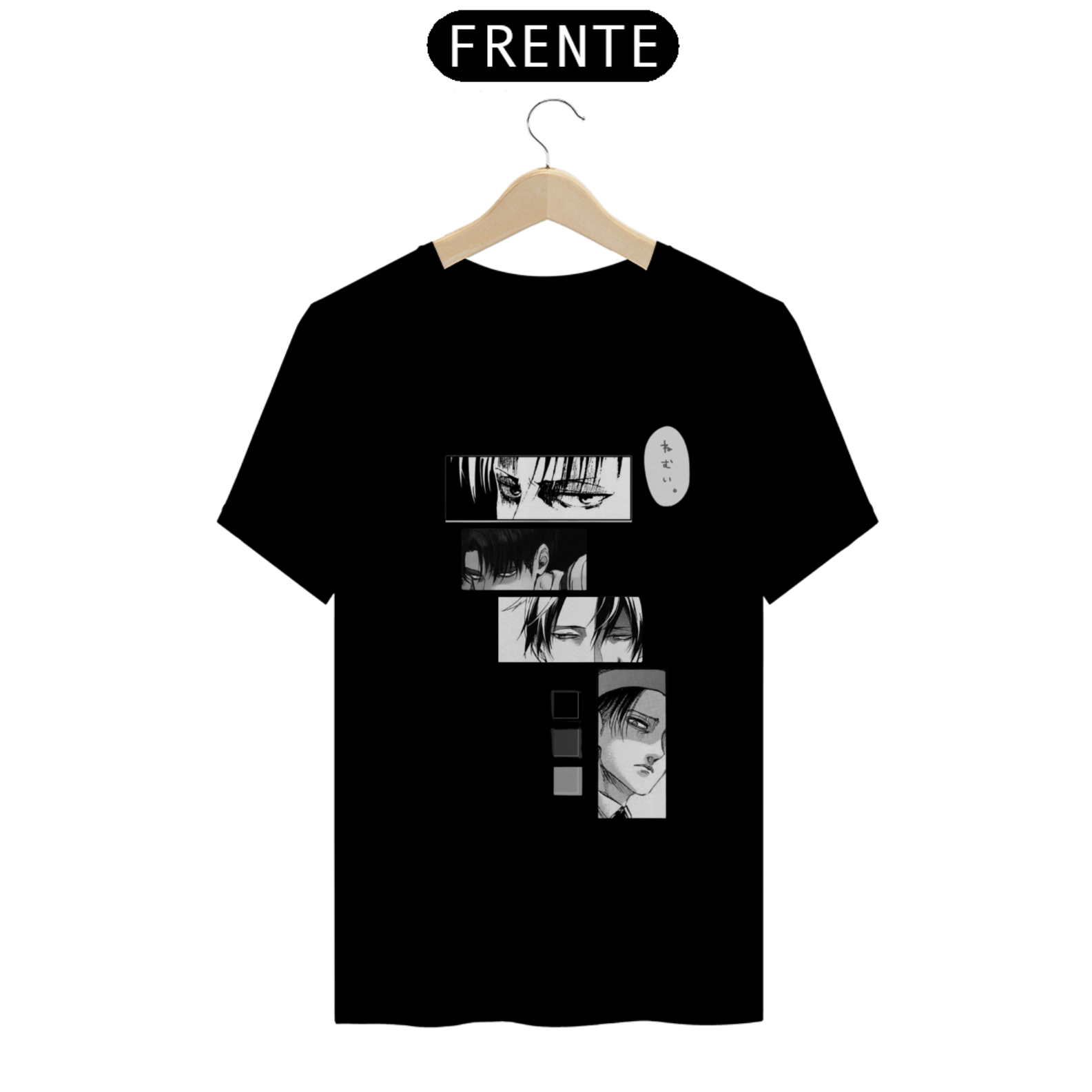 Nome do produto: Camiseta T-Shirt Classic Unissex / Attack On Titan