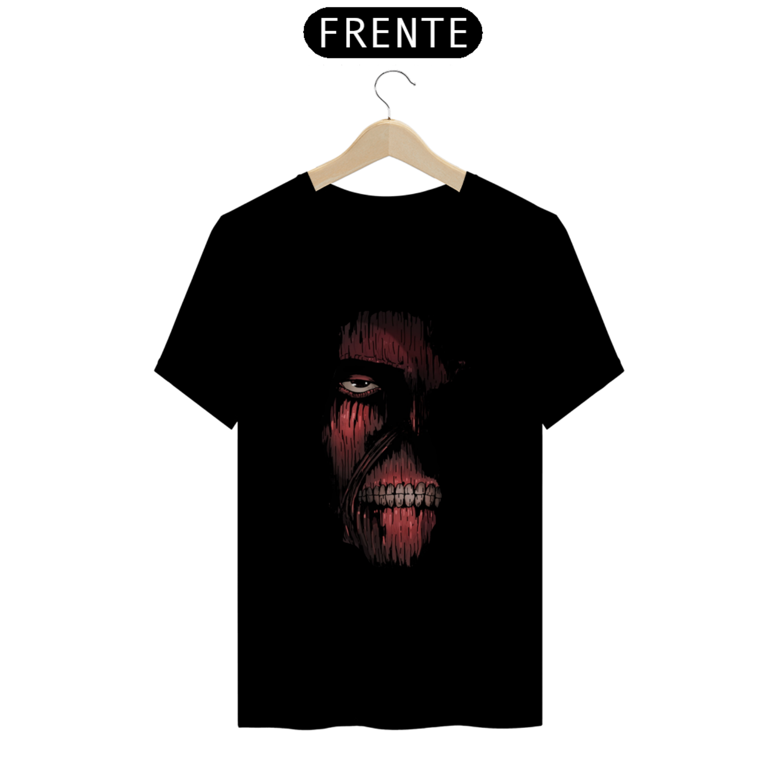 Nome do produto: Camiseta T-Shirt Classic Unissex / Attack On Titan