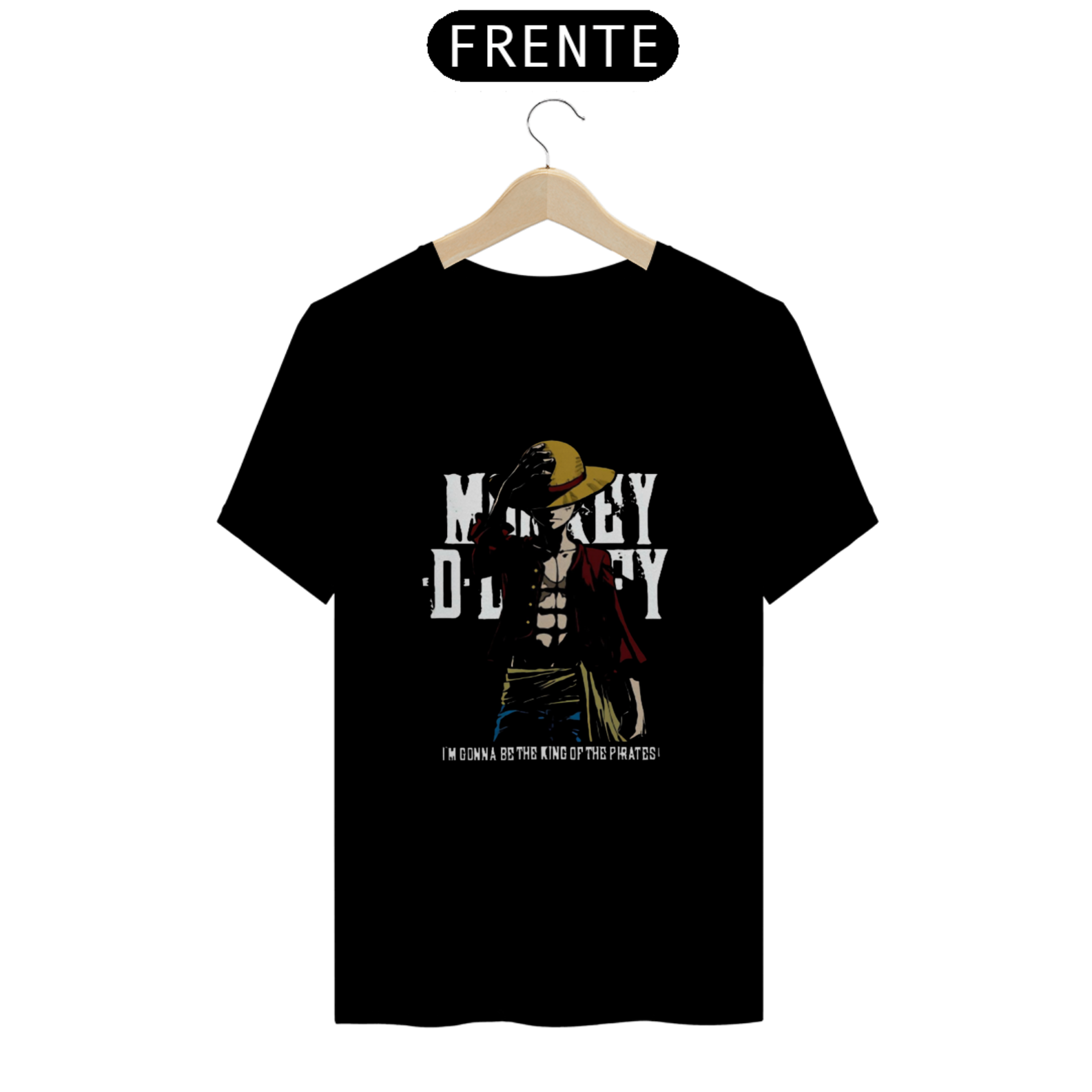 Nome do produto: Camiseta T-Shirt Classic Unissex / One Piece Luffy