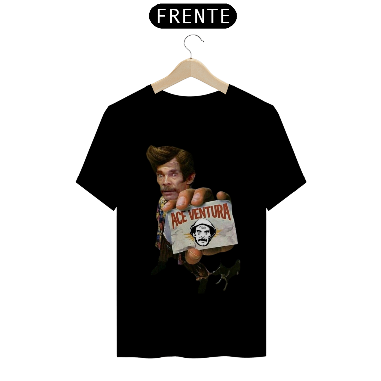Nome do produto: Camiseta T-Shirt Classic Unissex / Madruga/ Ace Ventura