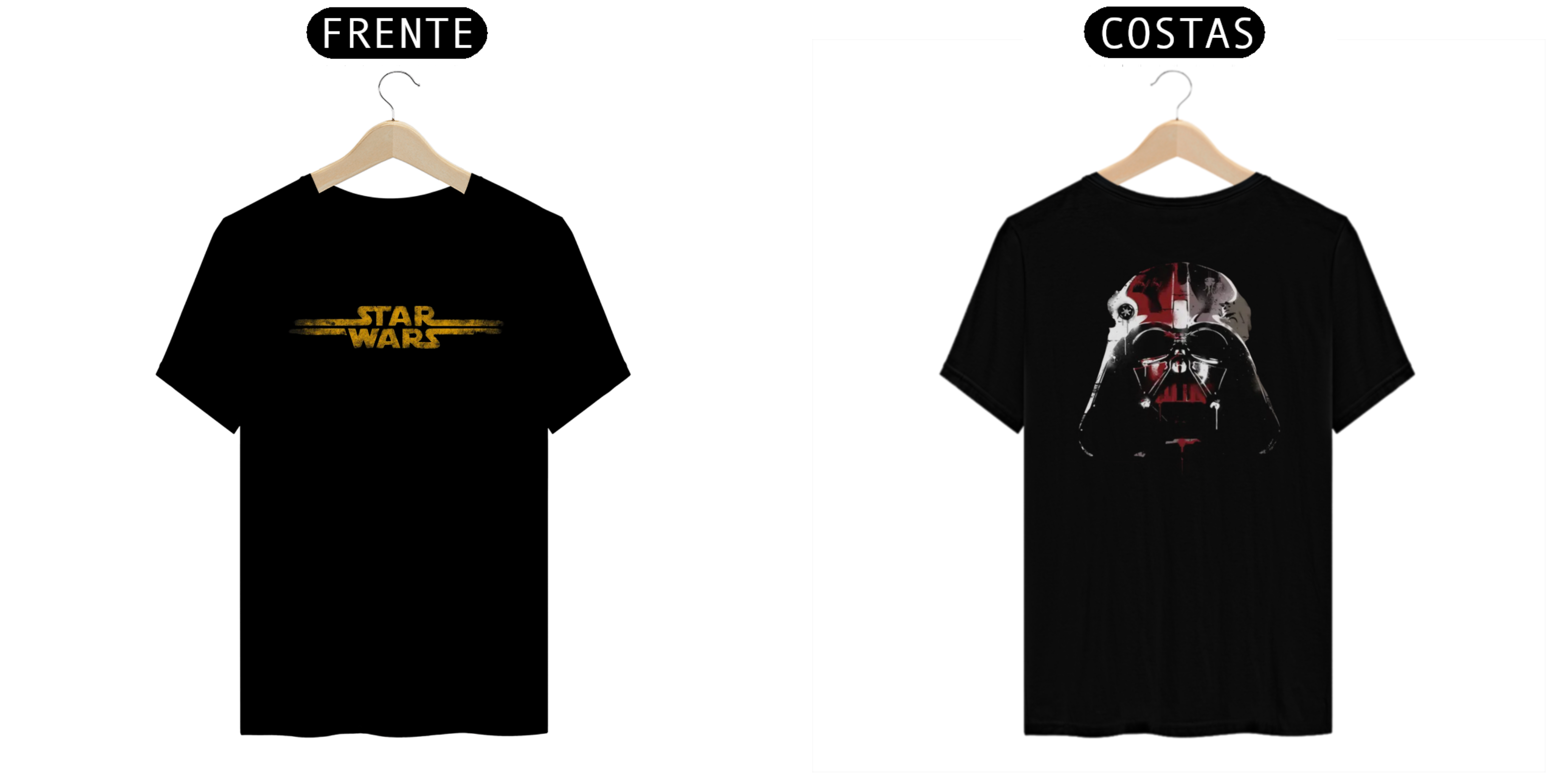 Nome do produto: Camiseta T-Shirt Classic Unissex / Star Wars