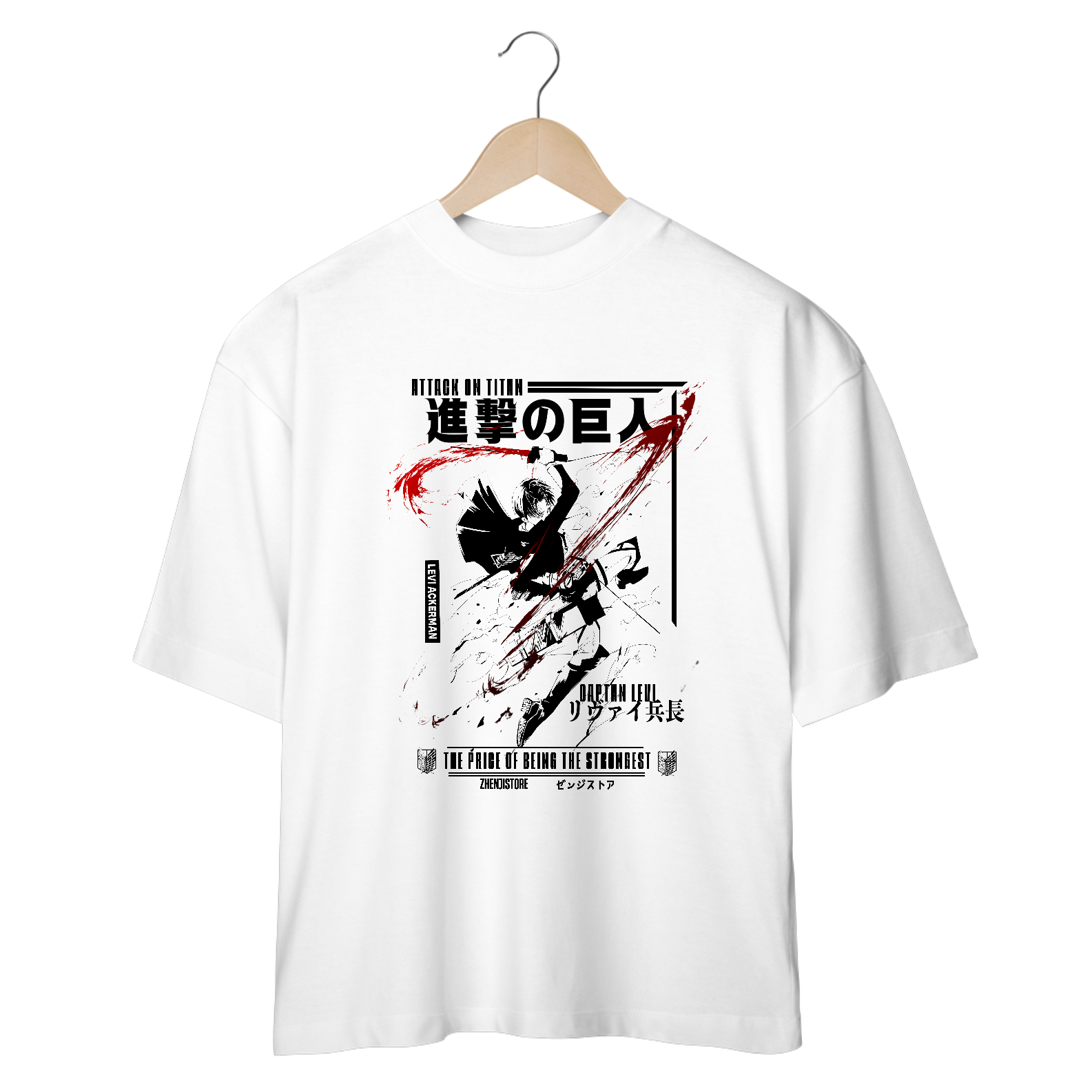 Oversize Shingeki no Kyojin - Levi