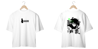 Oversize frente e verso Stronger Maki