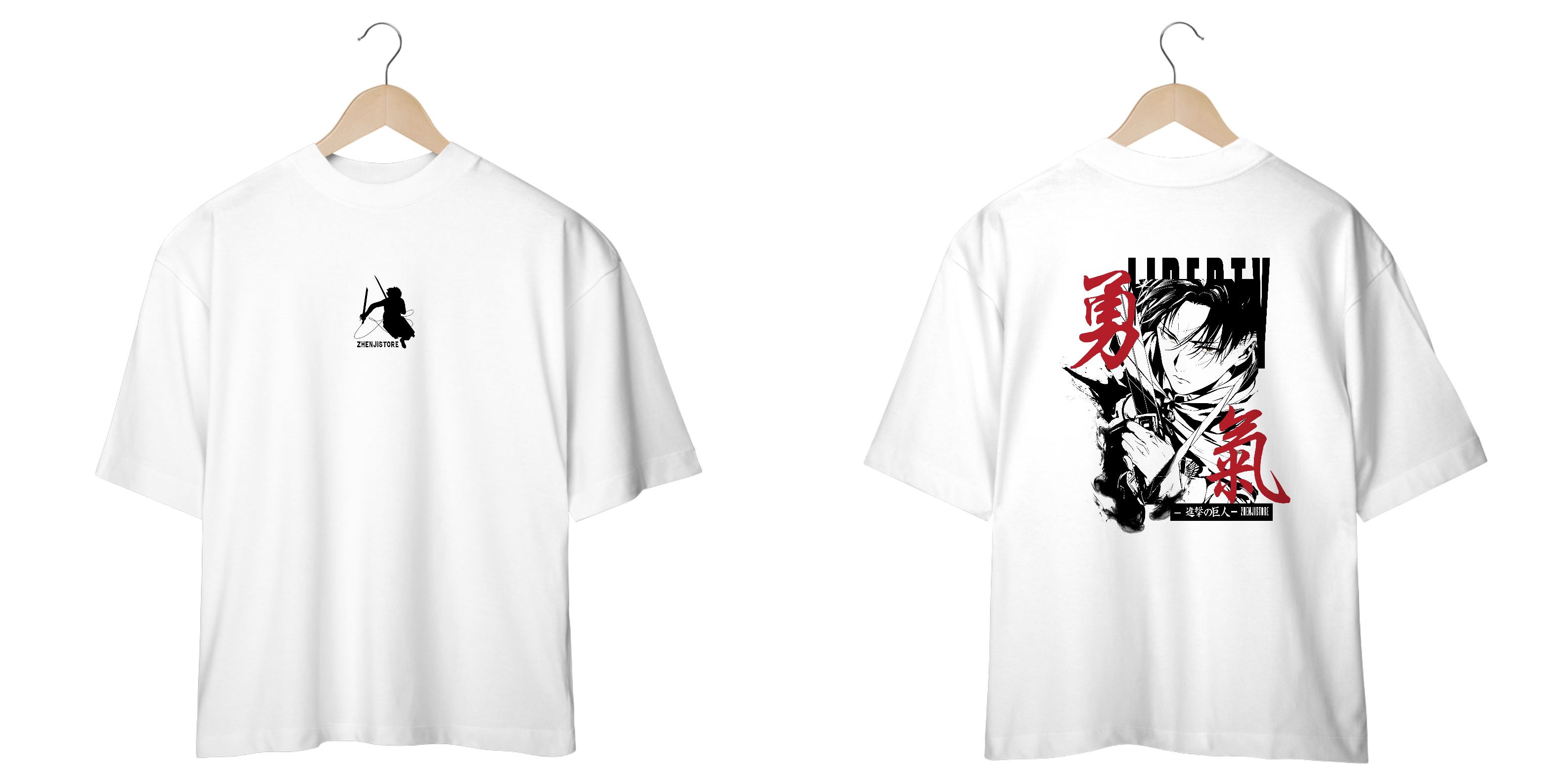 Nome do produto: Oversize frente e verso Ackerman Soldier