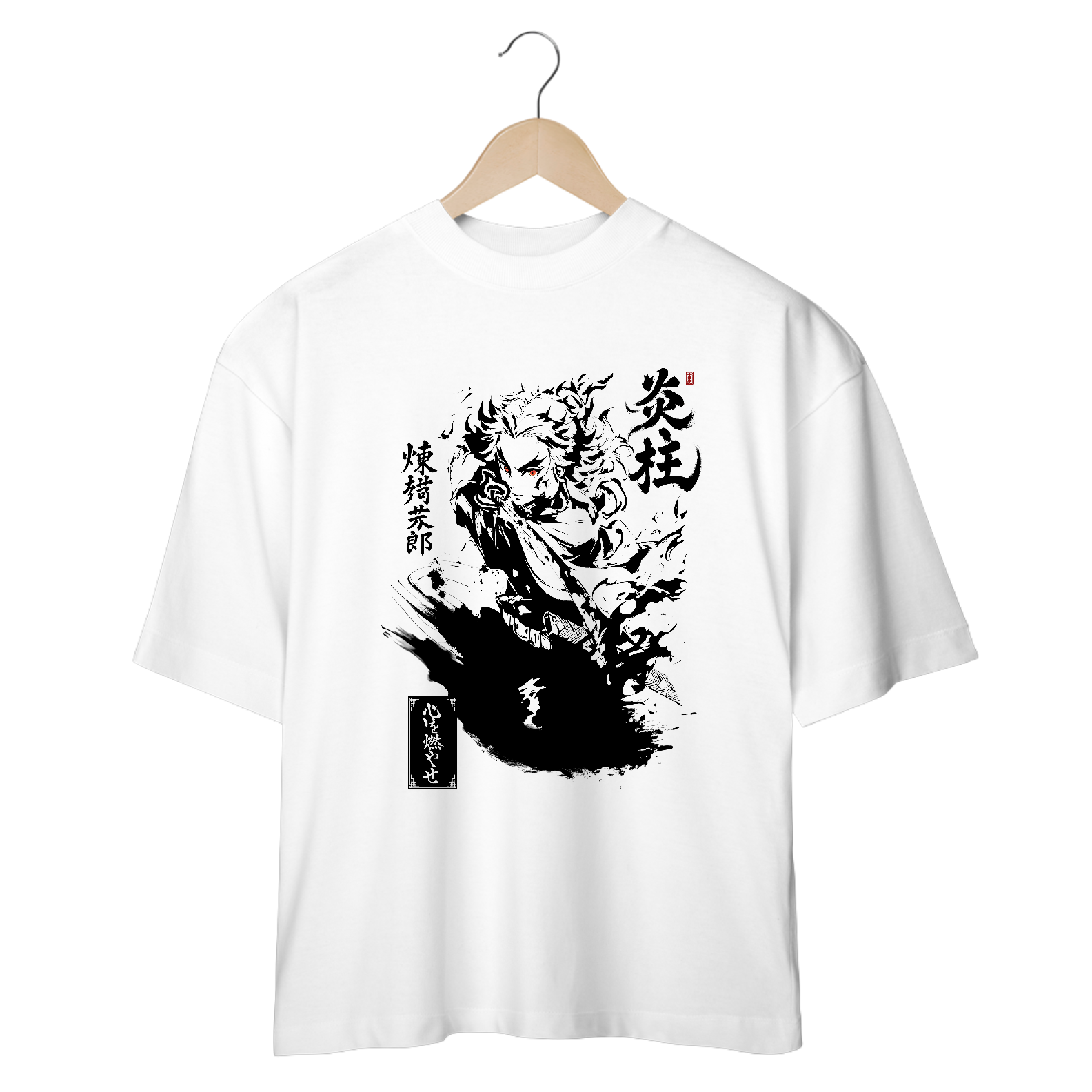 Oversize Rengoku pilar de fogo