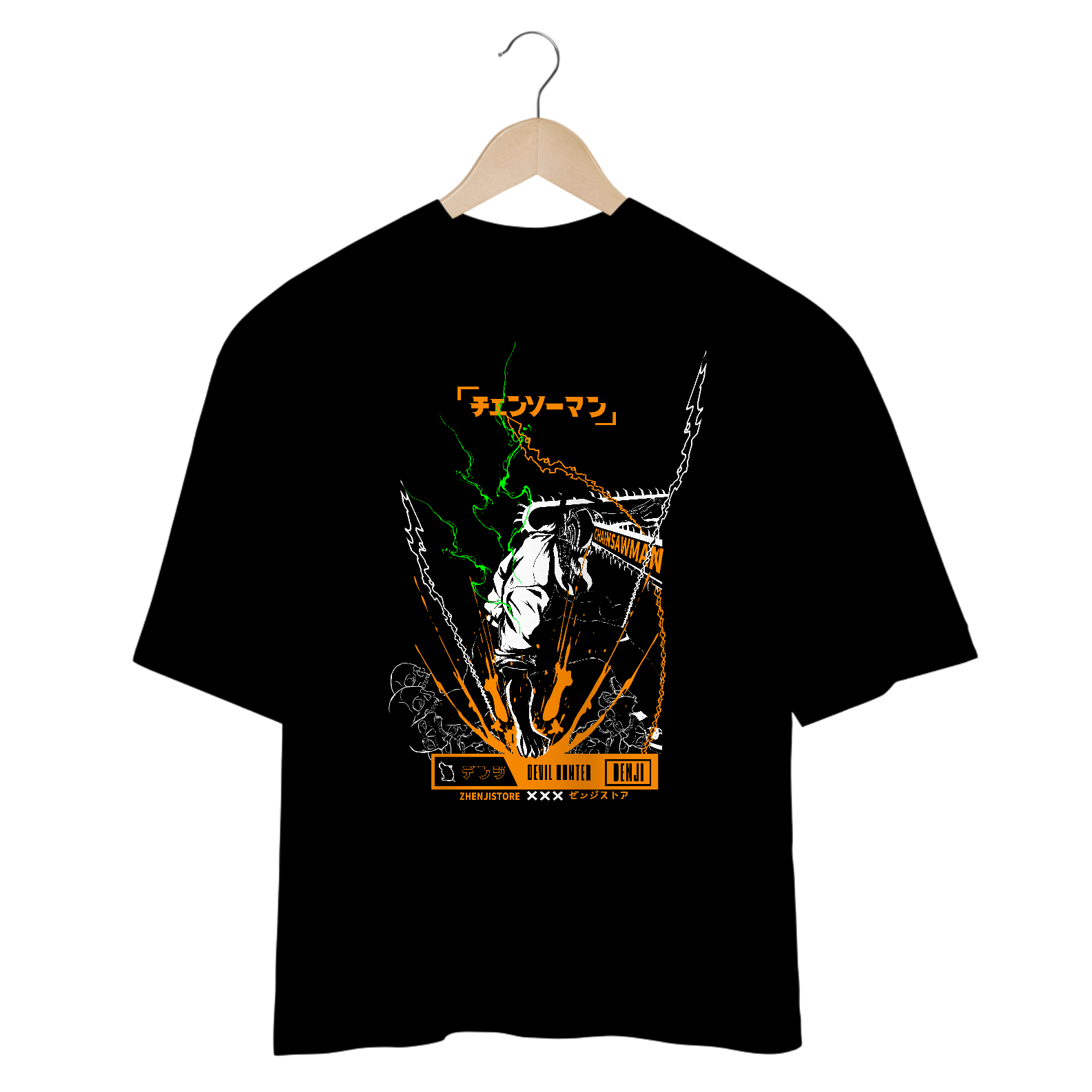 Oversize Chainsawman - Denji dark colors