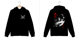 Moletom Kokushibo Moon dark colors