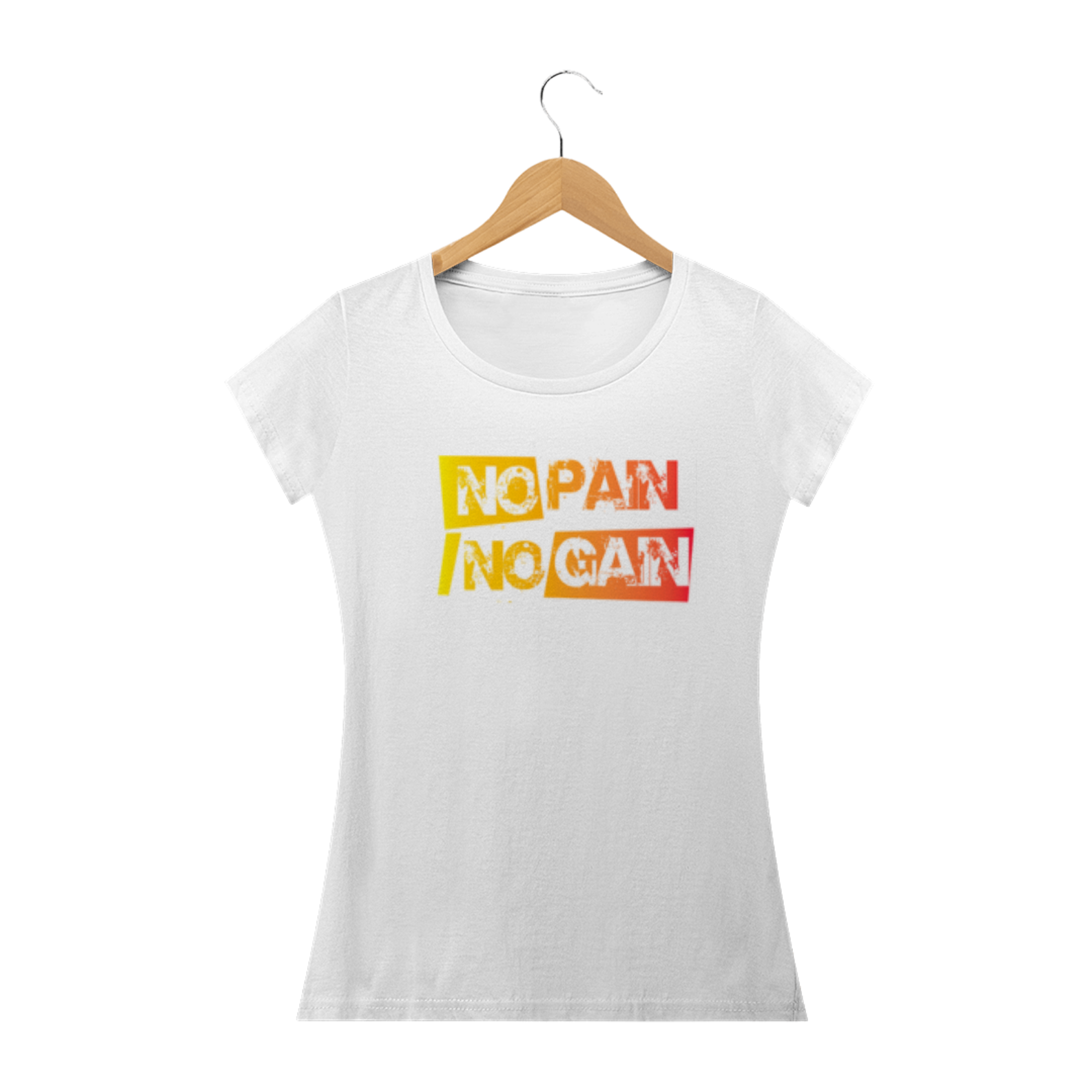 Nome do produto: Baby Long Algodão - No Pain No Gain