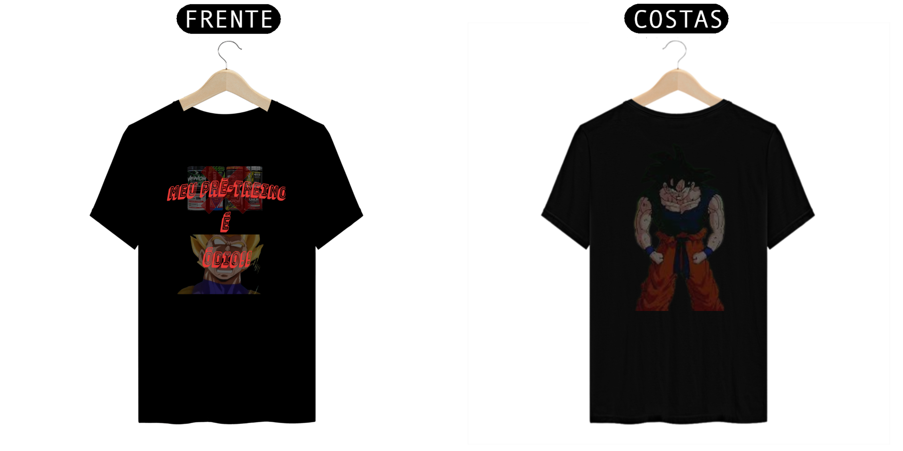 Nome do produto: Treine com a força do ódio!