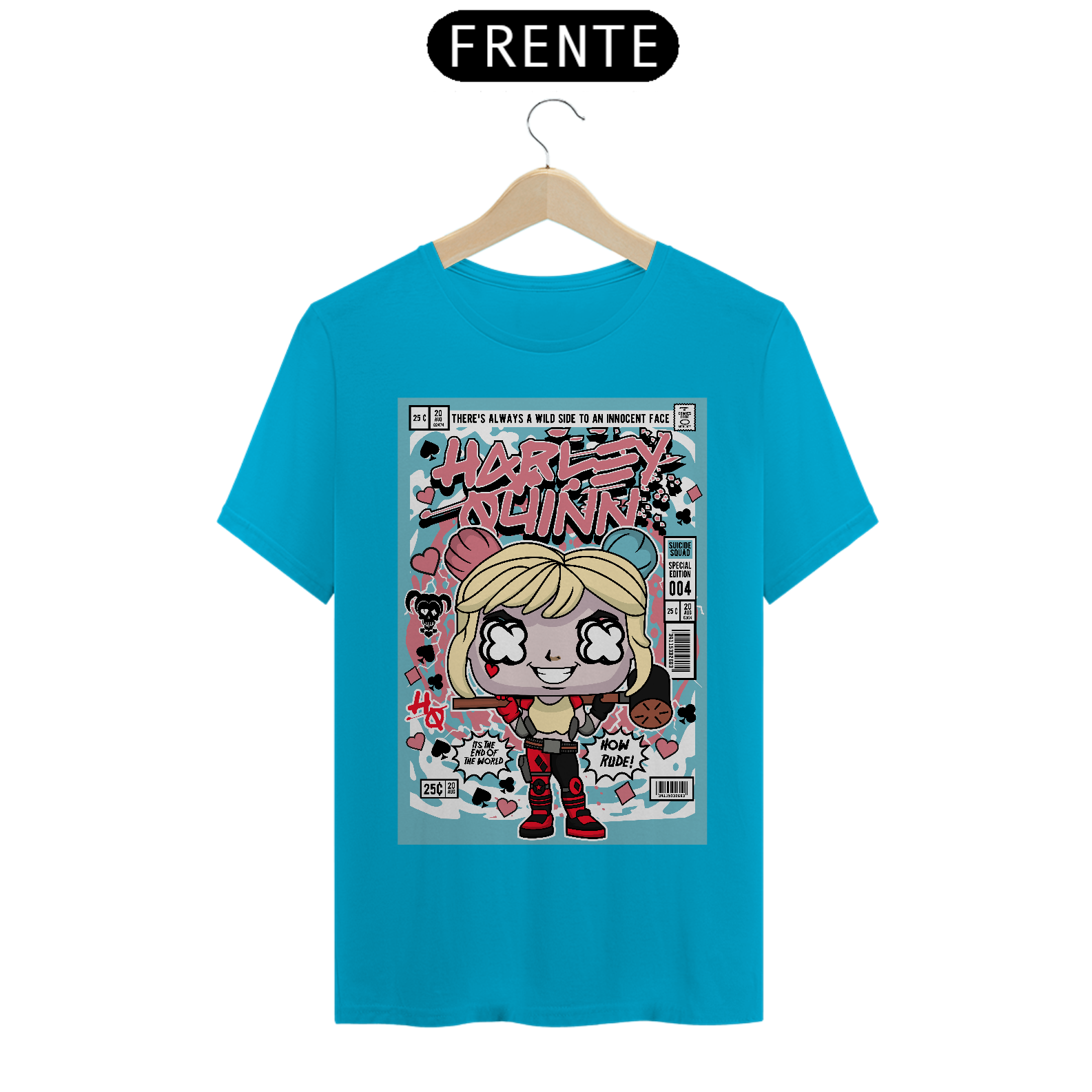 Nome do produto: Tshirt Classic Harlen Quinn