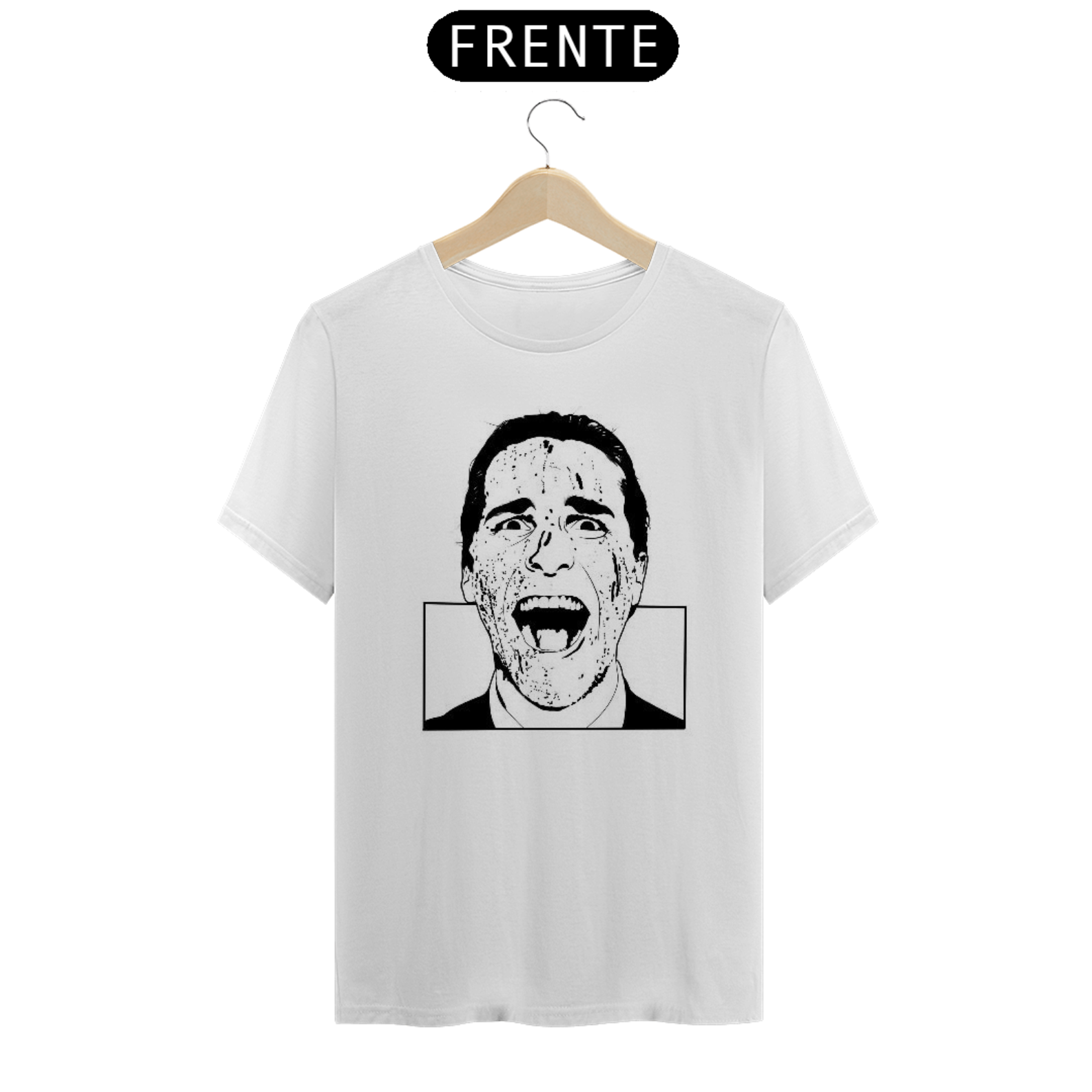 Nome do produto: Tshirt Classic Patrick Bateman