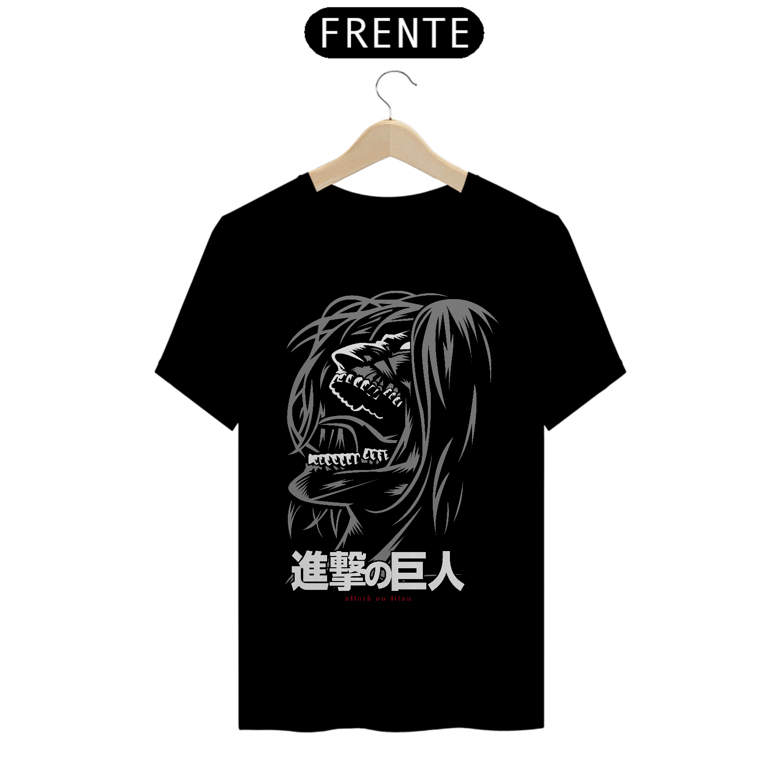 Nome do produto: Tshirt Classica Titan De Ataque