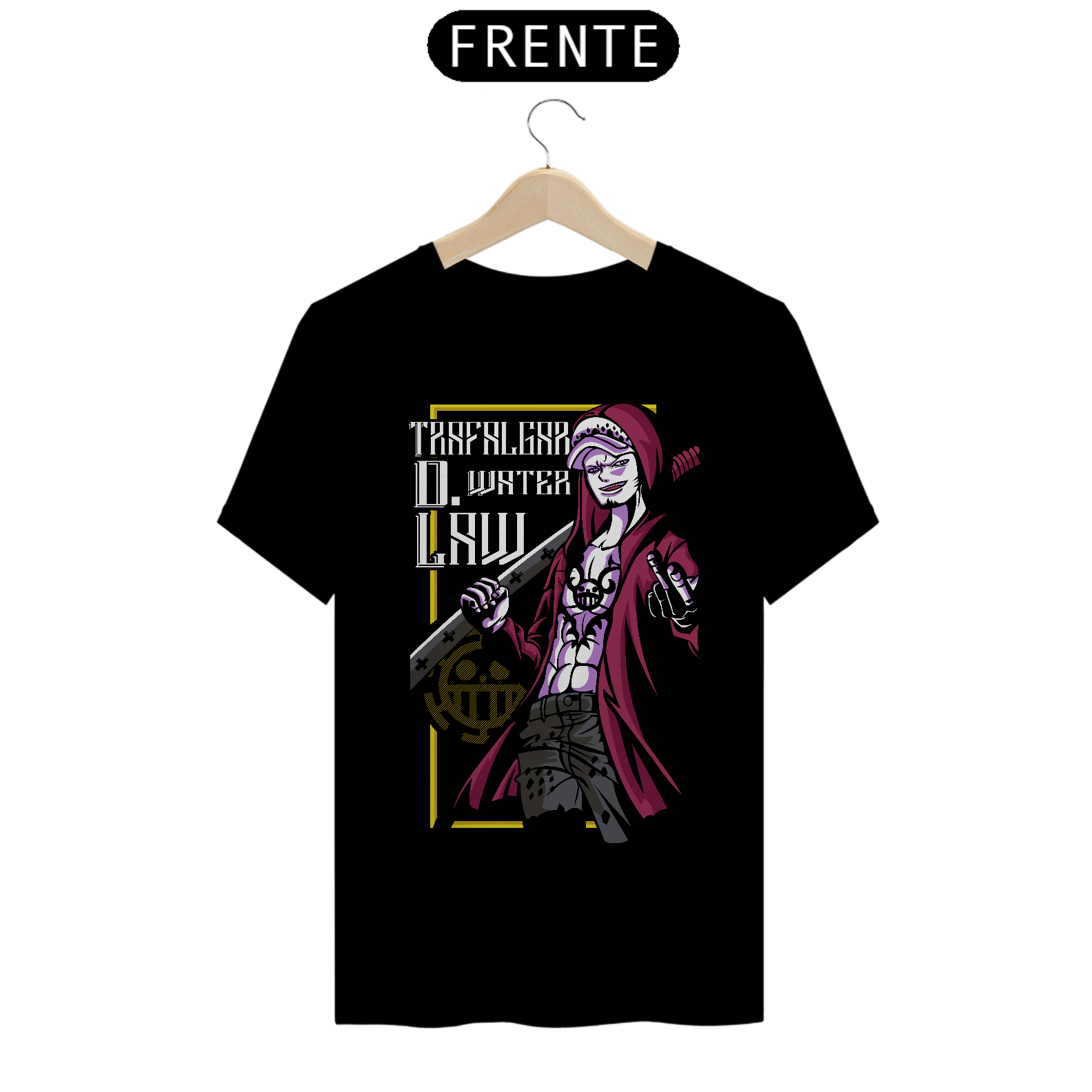 Nome do produto: Tshirt Classica  Trafalgar D. Law