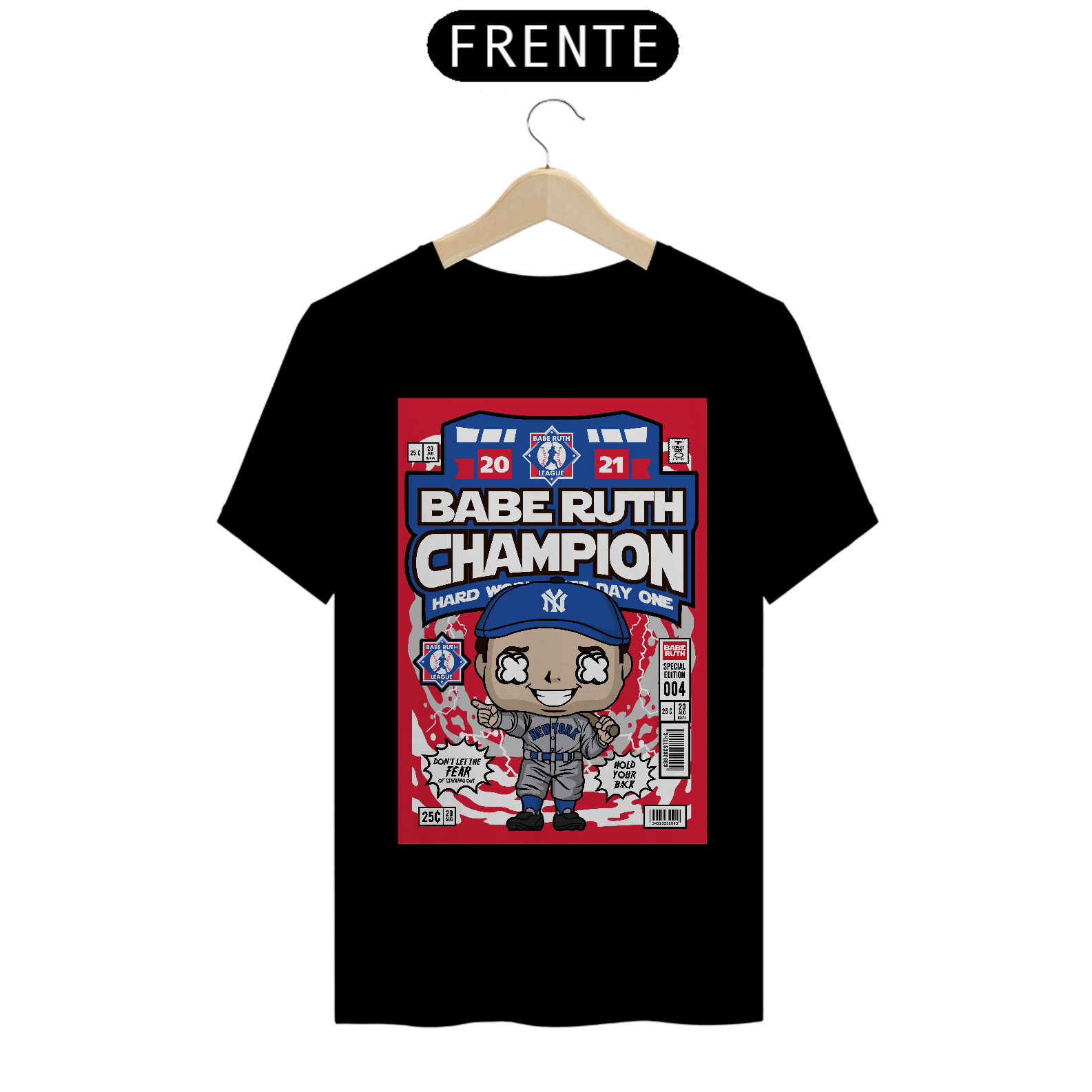 Nome do produto: Tshirt Classic Babe Ruth