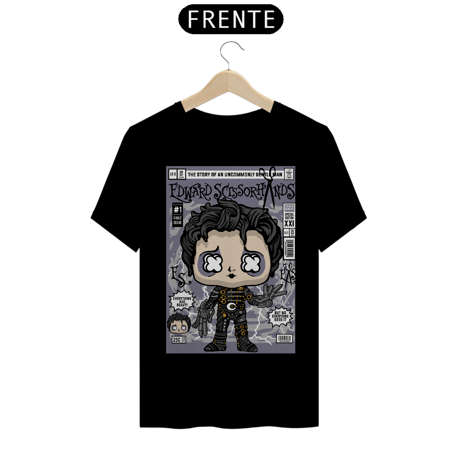 Nome do produto: Tshirt Classic Edward Scssohands