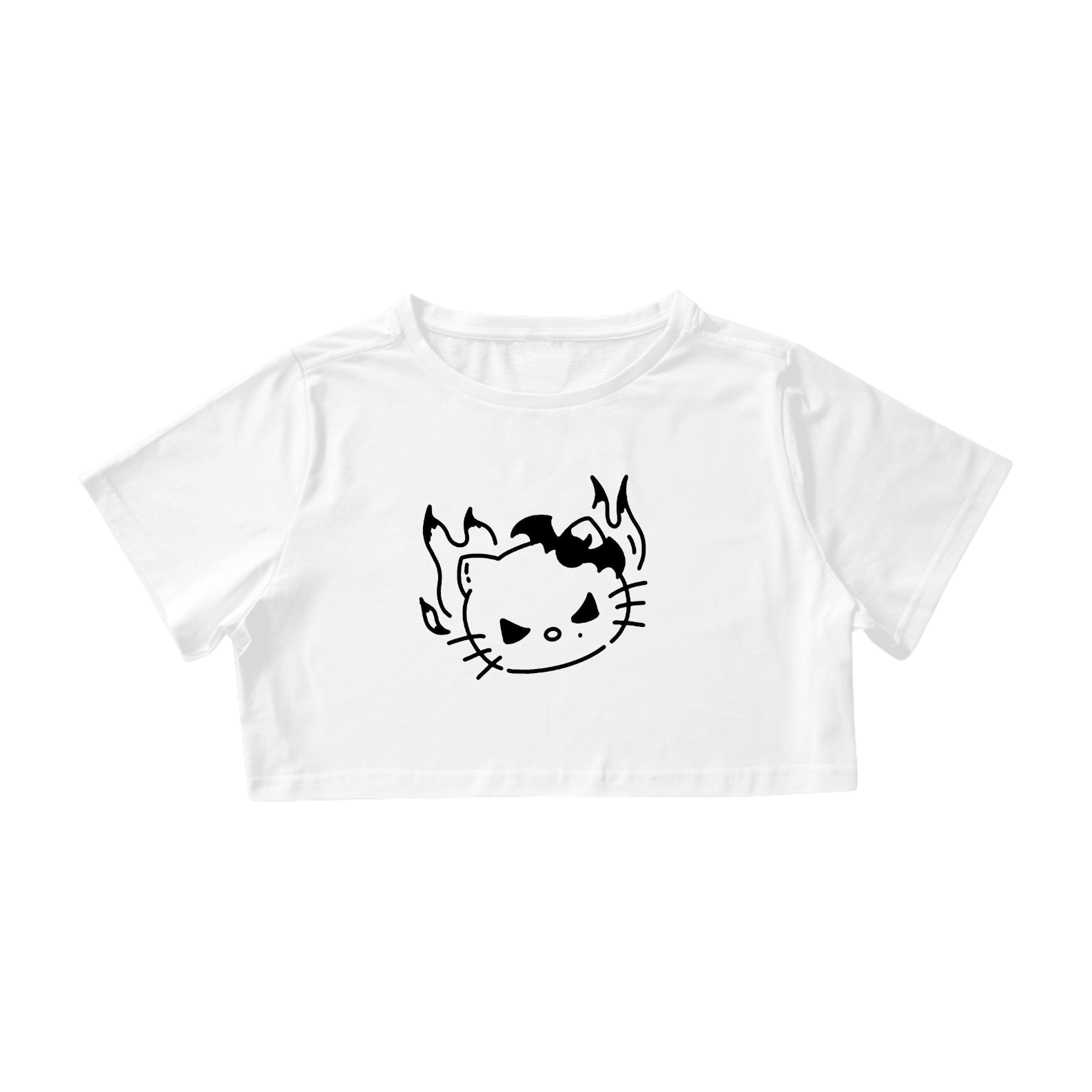 Nome do produto: Cropped Hell Kitty