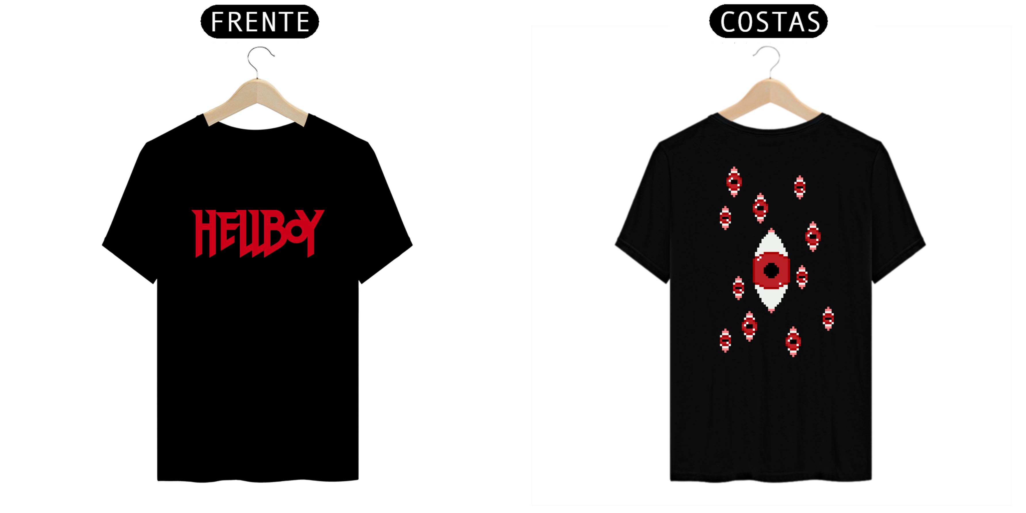 Nome do produto: Camisa HellBoy