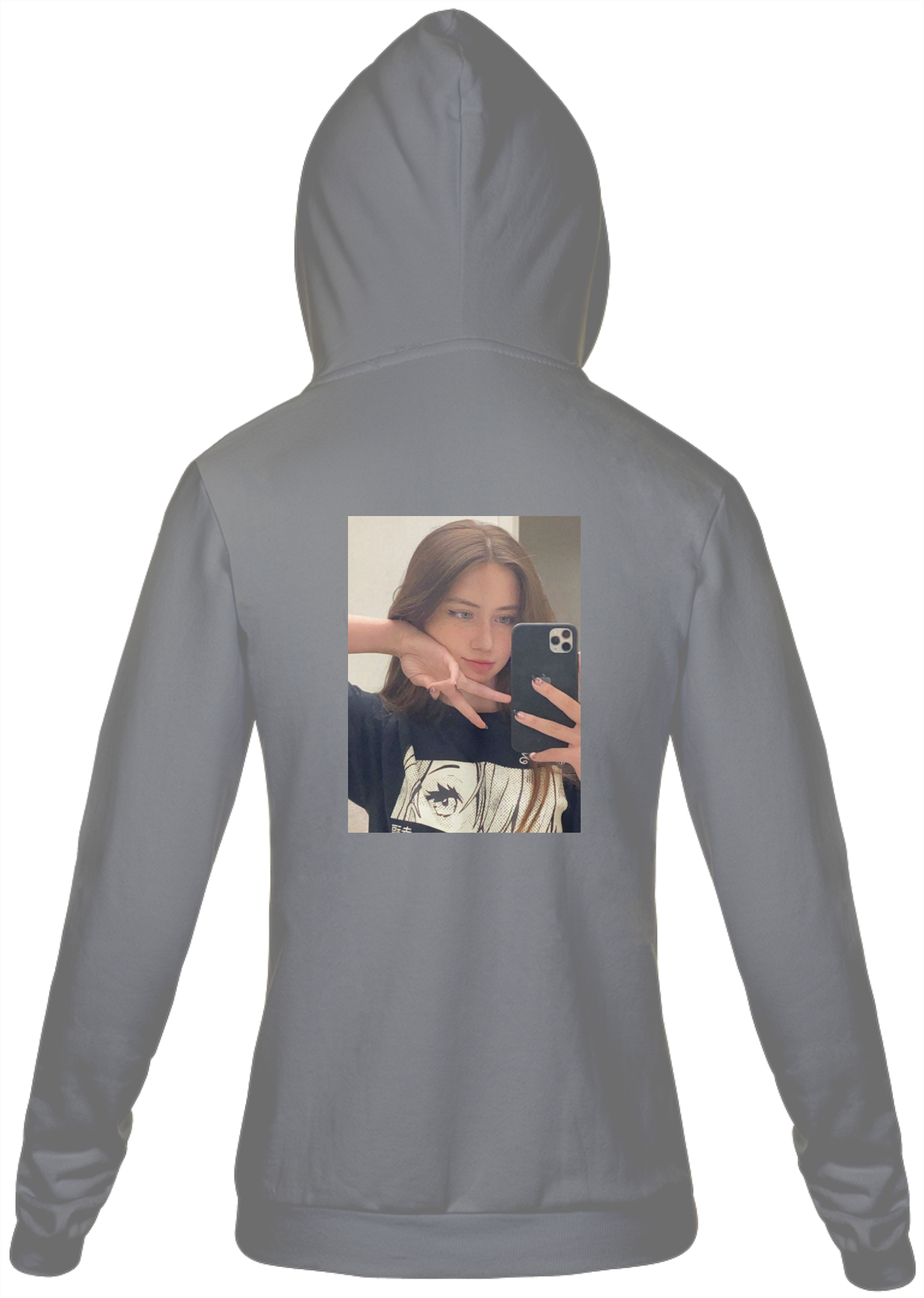 Nome do produto: Moletom cinza 