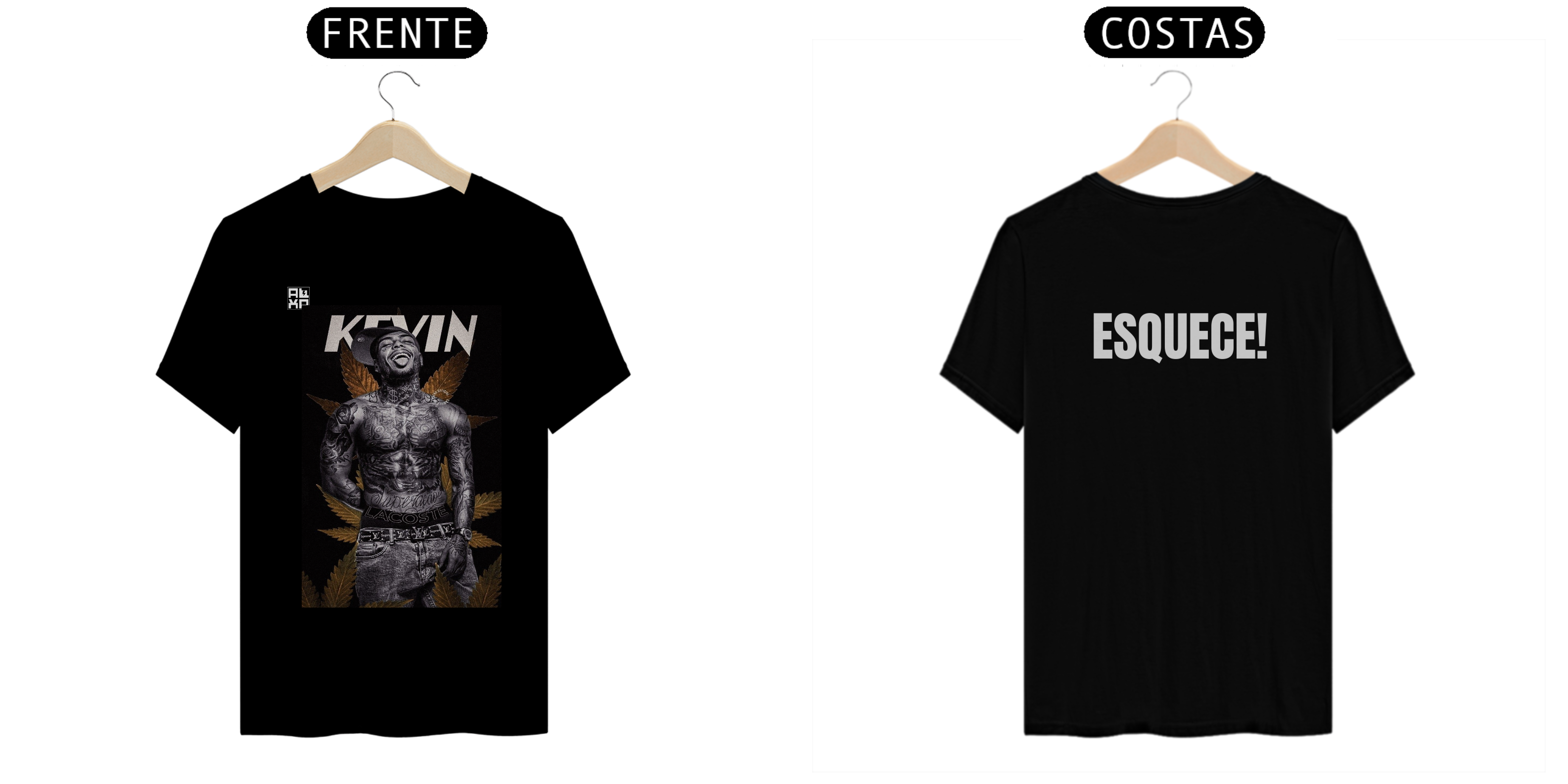 Nome do produto: camisa mc kevin esquece 