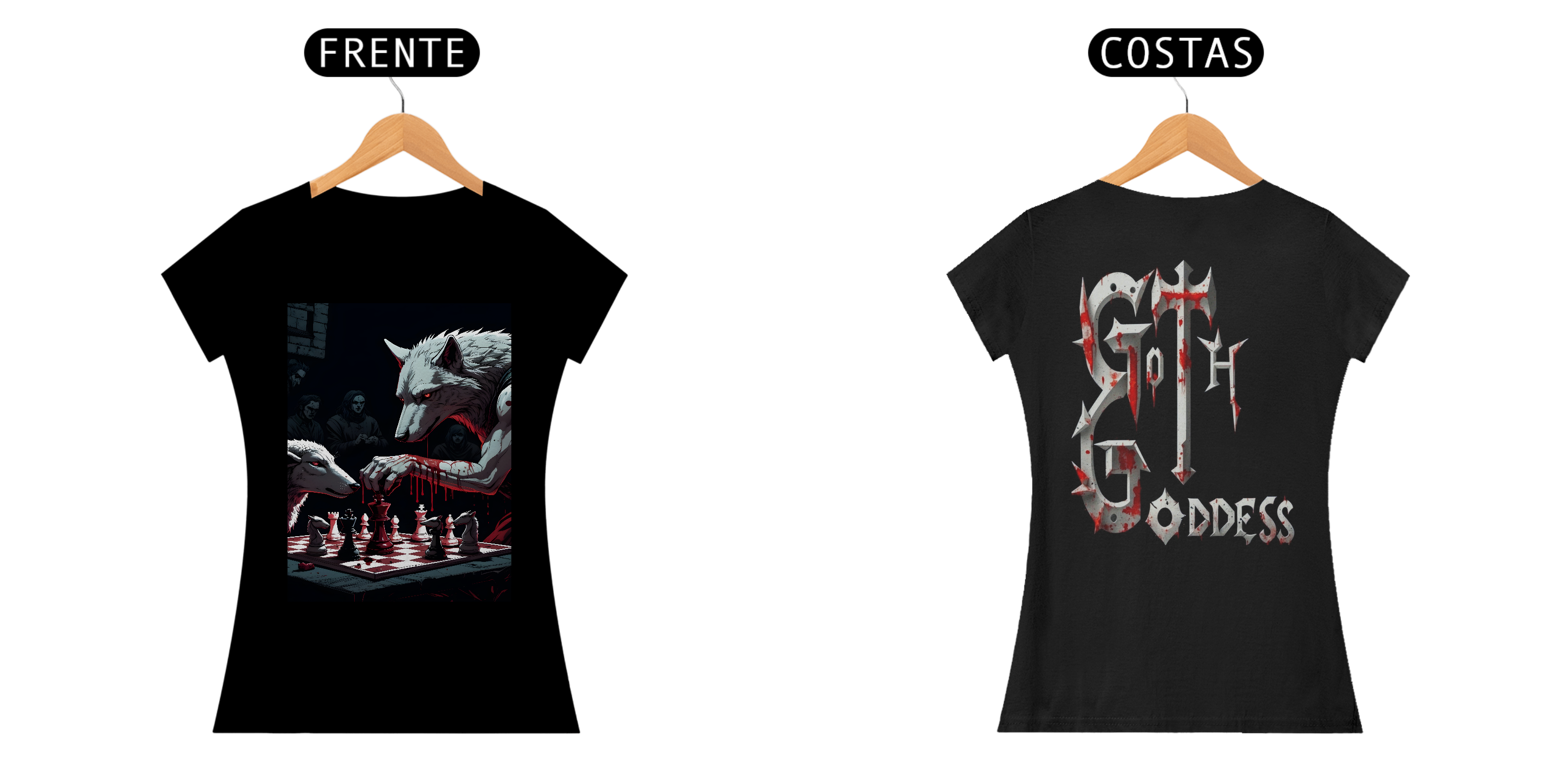 Nome do produto: WOLF MOVE - BABYLONG - FRENTE E VERSO