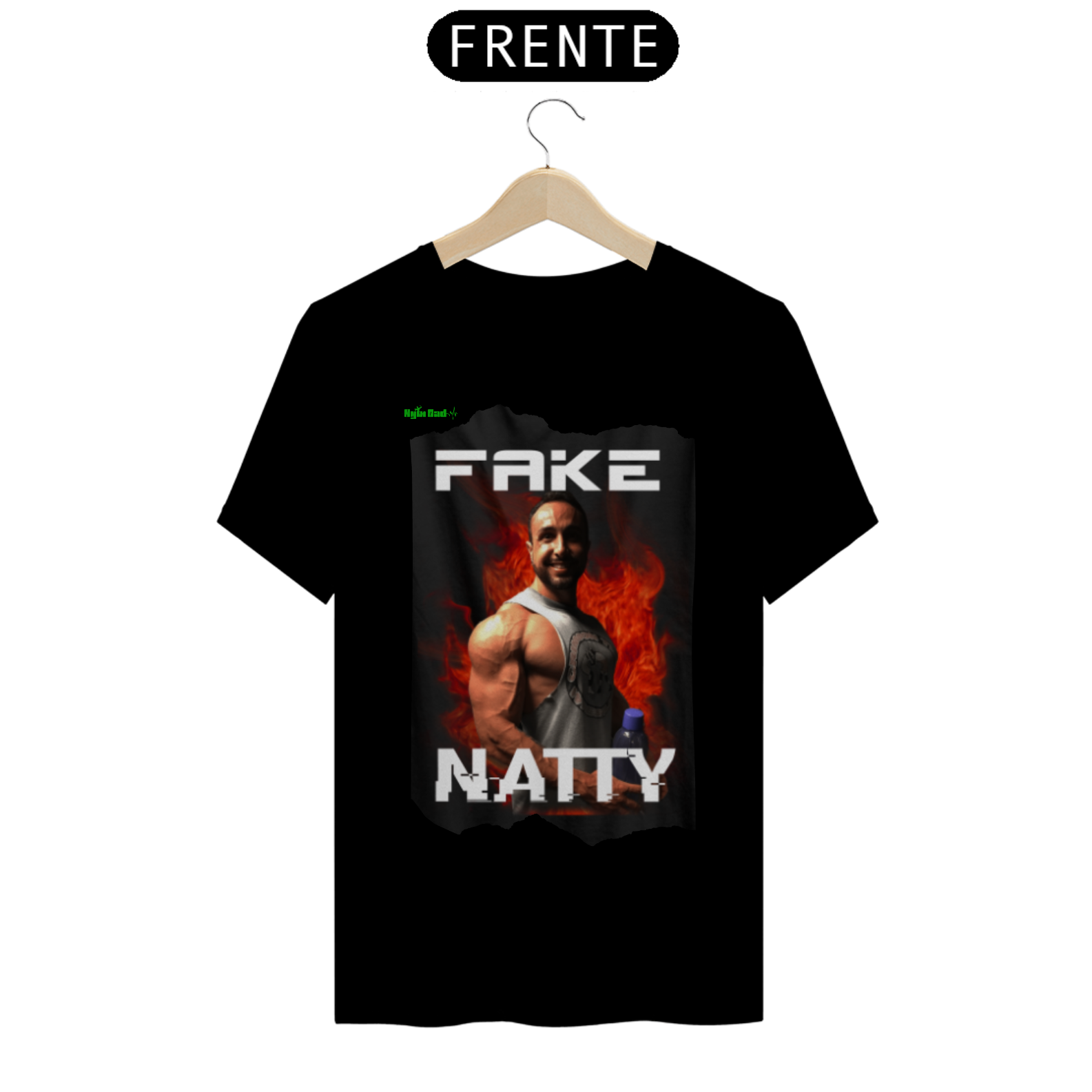 Nome do produto: Camisa fake Netty / Rodrigo Goes. 100% algodão modelo Oversized