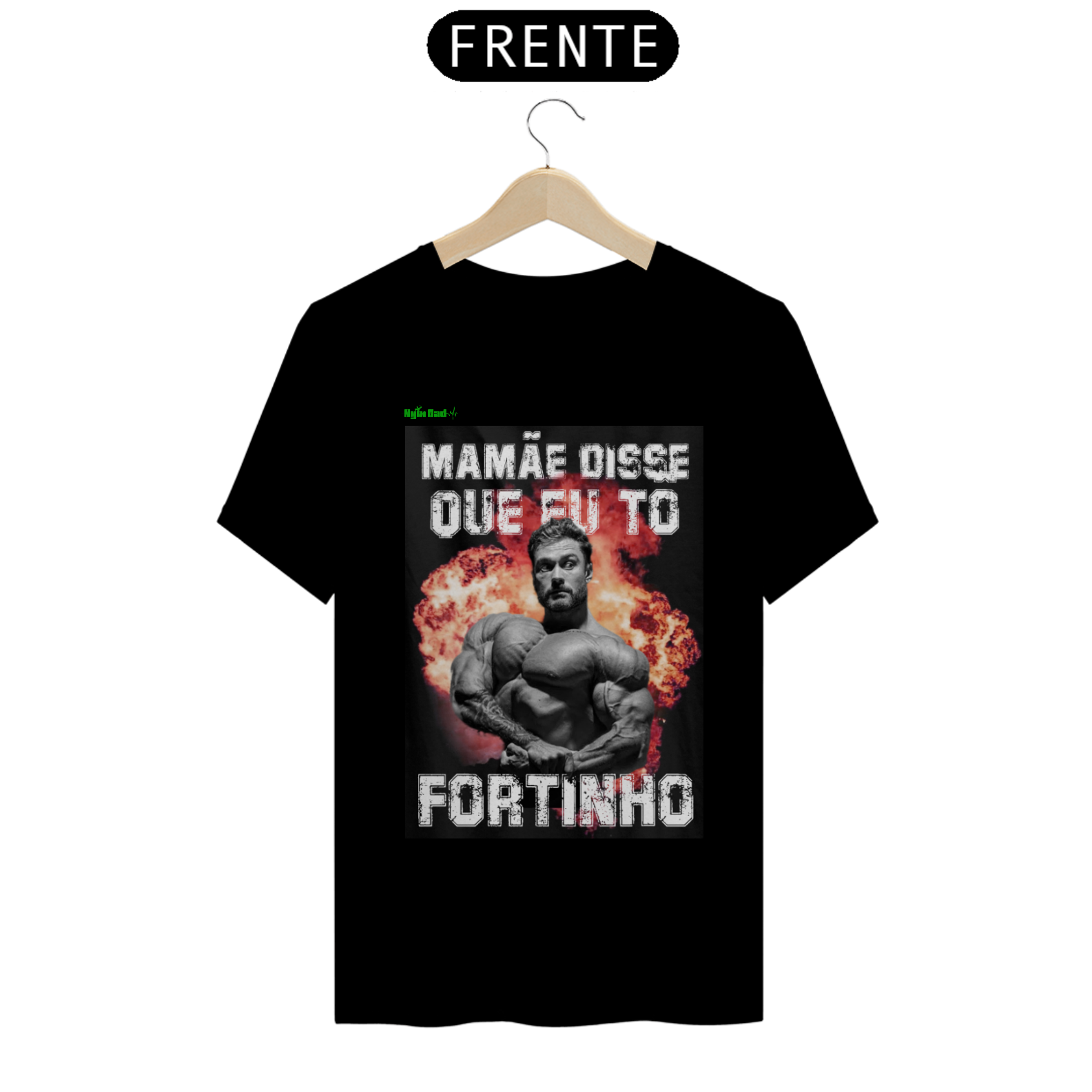 Nome do produto: Camisa Chris Bumstead, CBUM Fortinho / 100% algodão modelo Oversized