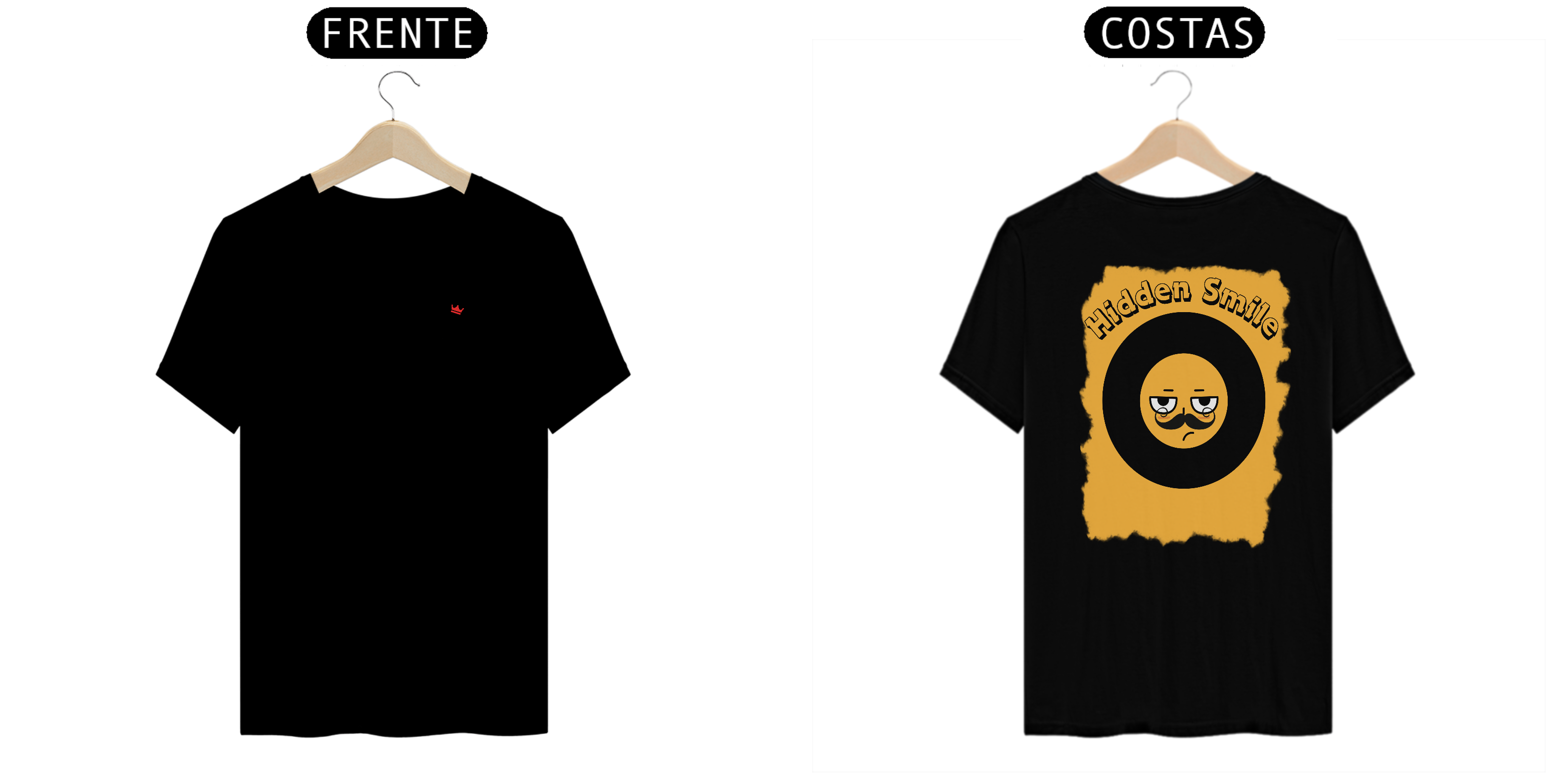 Nome do produto: T- Shirt Quality - Smile