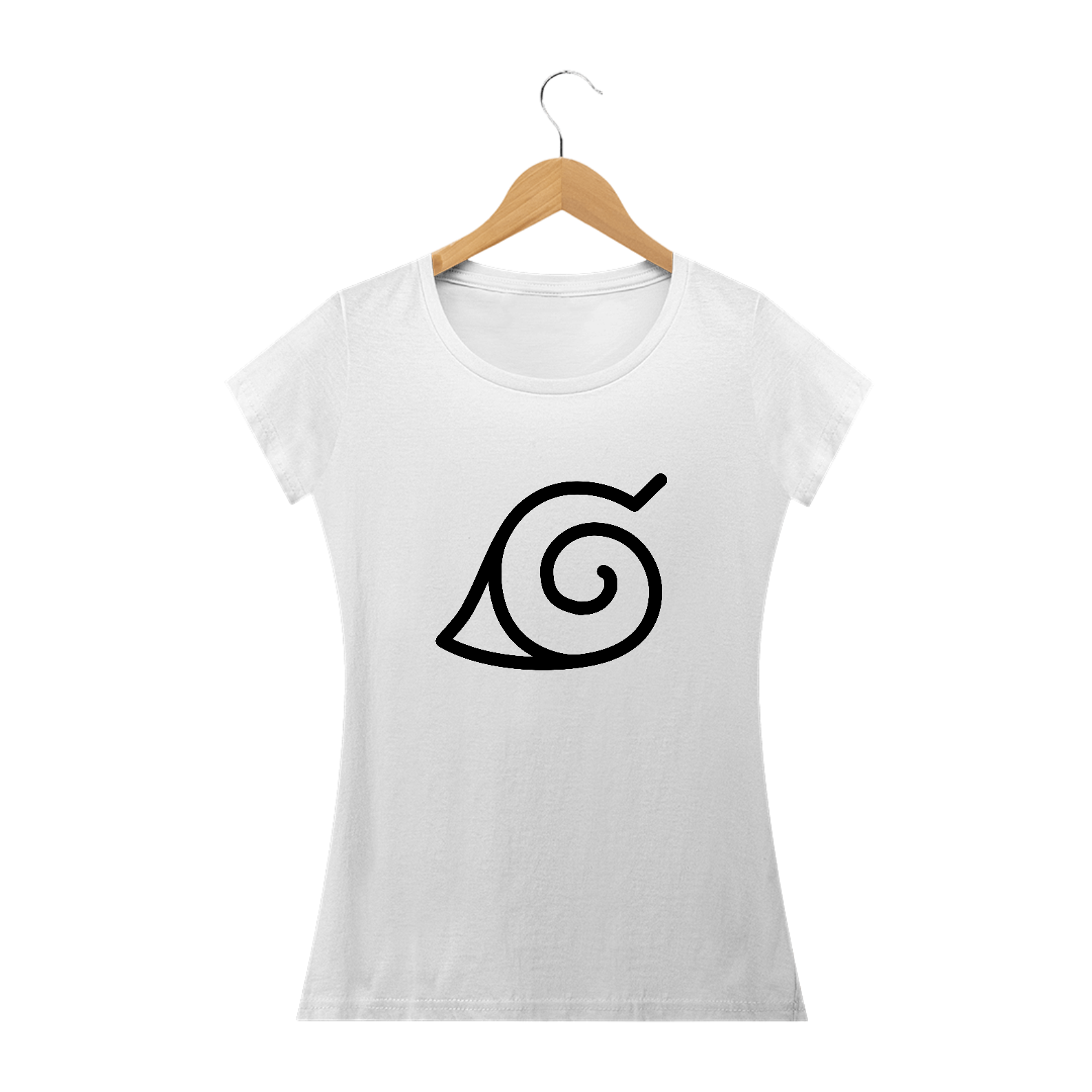 Nome do produto: Camiseta Feminina - Naruto (Konoha)