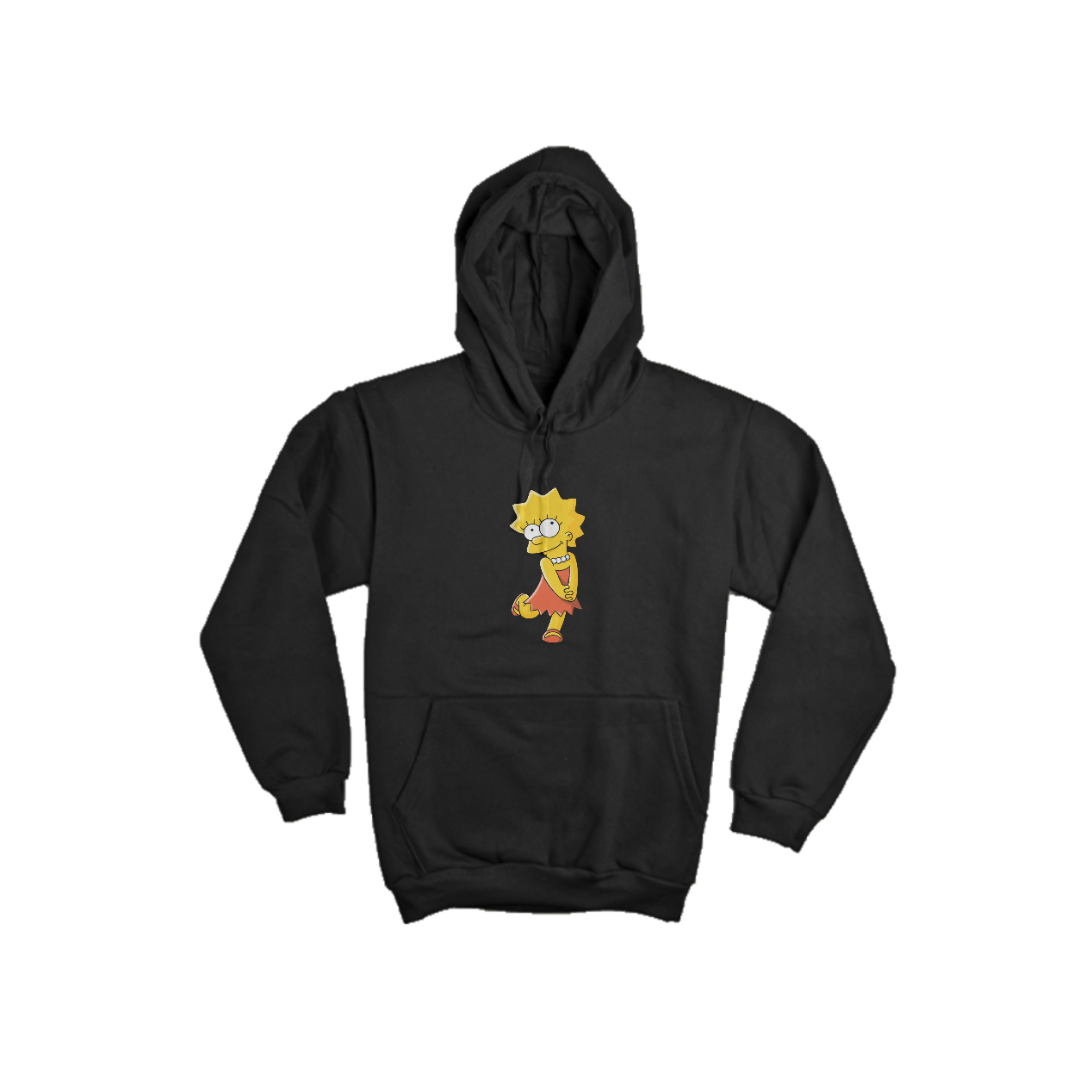 Nome do produto: Moletom Canguru - Lisa Simpson