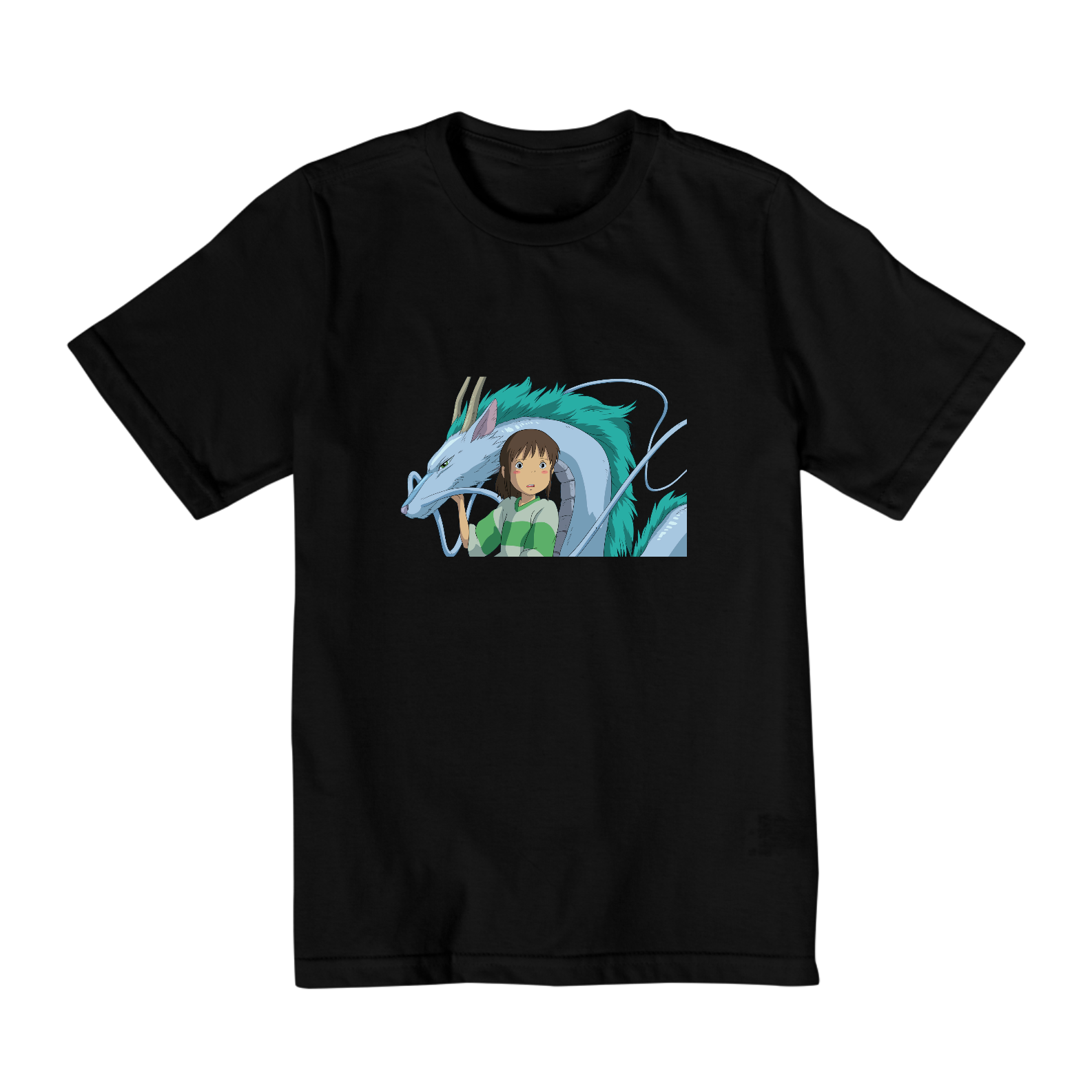 Nome do produto: Camiseta Infantil (10 a 14 anos) - A Viagem de Chihiro (Spirited Away)