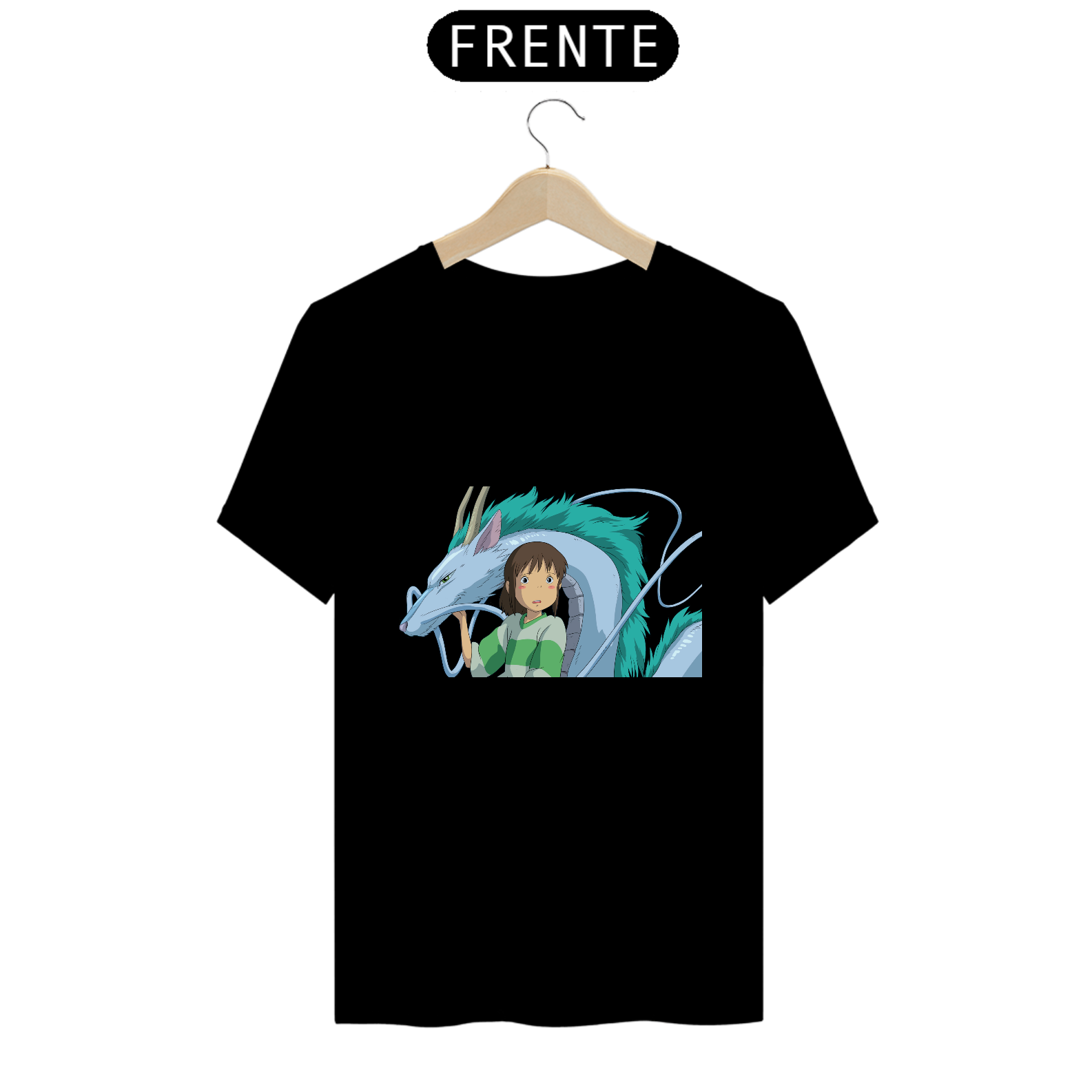 Nome do produto: Camiseta Masculina - A Viagem de Chihiro (Spirited Away)