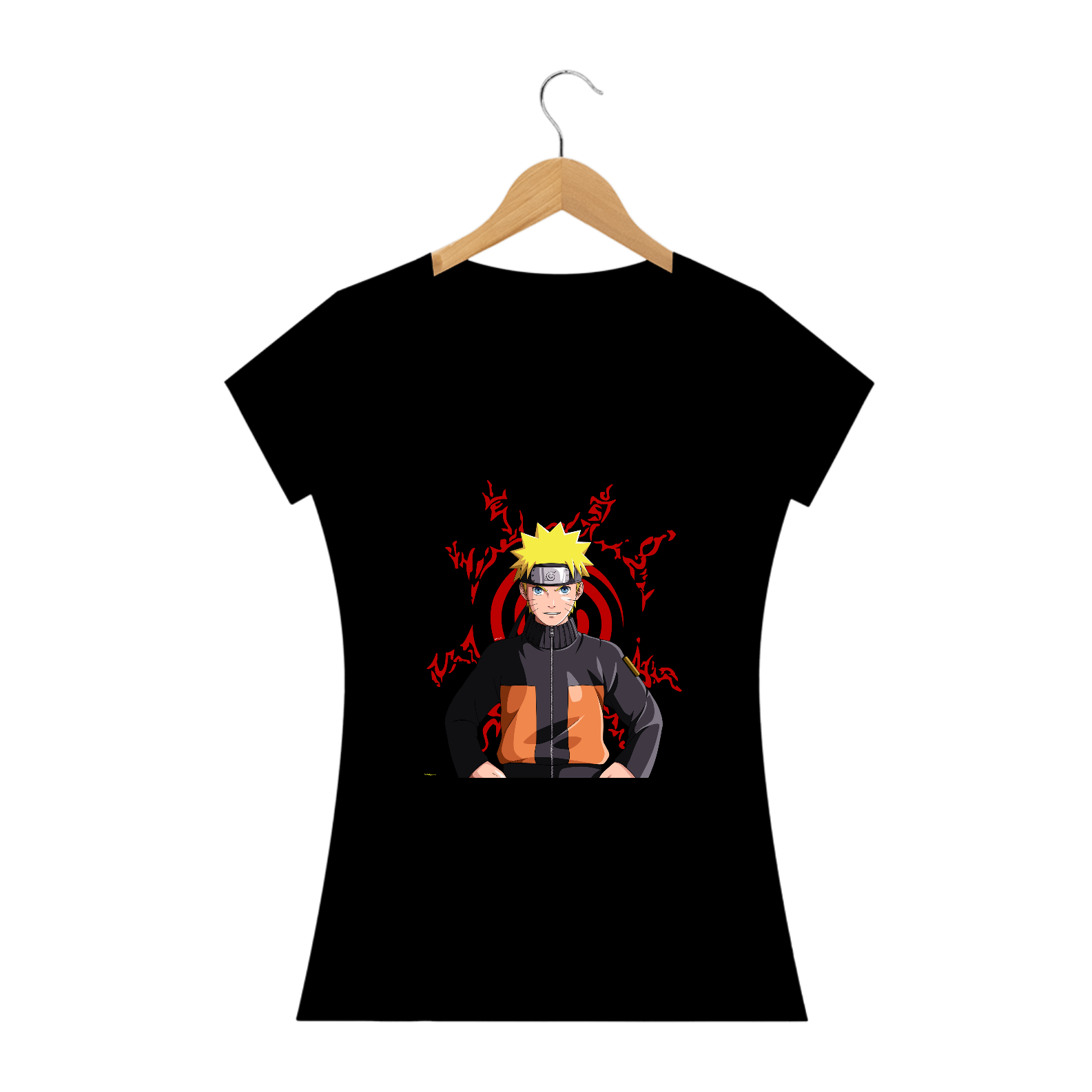 Nome do produto: Camiseta Feminina - Naruto Shippuden