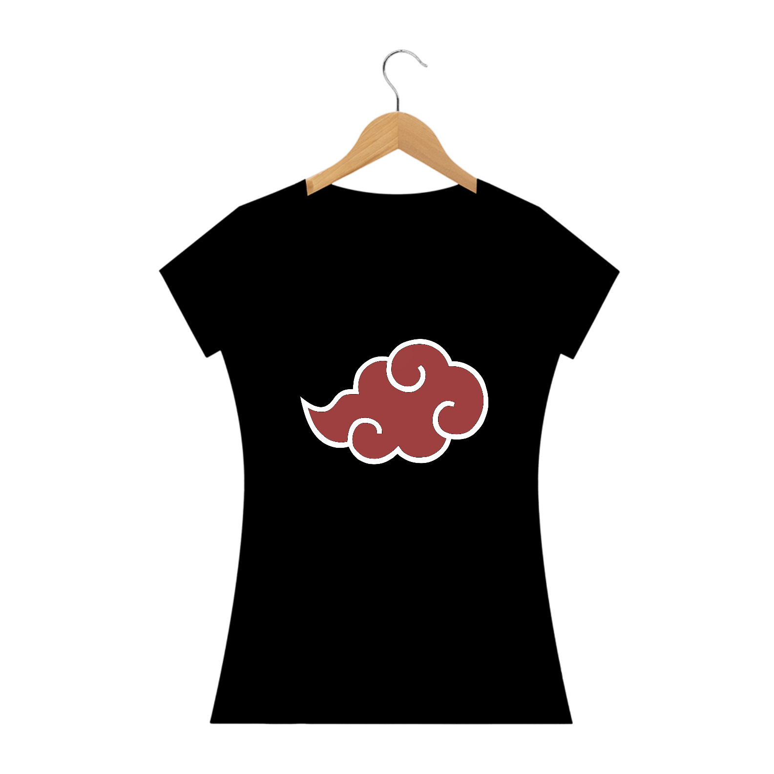Nome do produto: Camiseta Feminina - Naruto (Akatsuki)