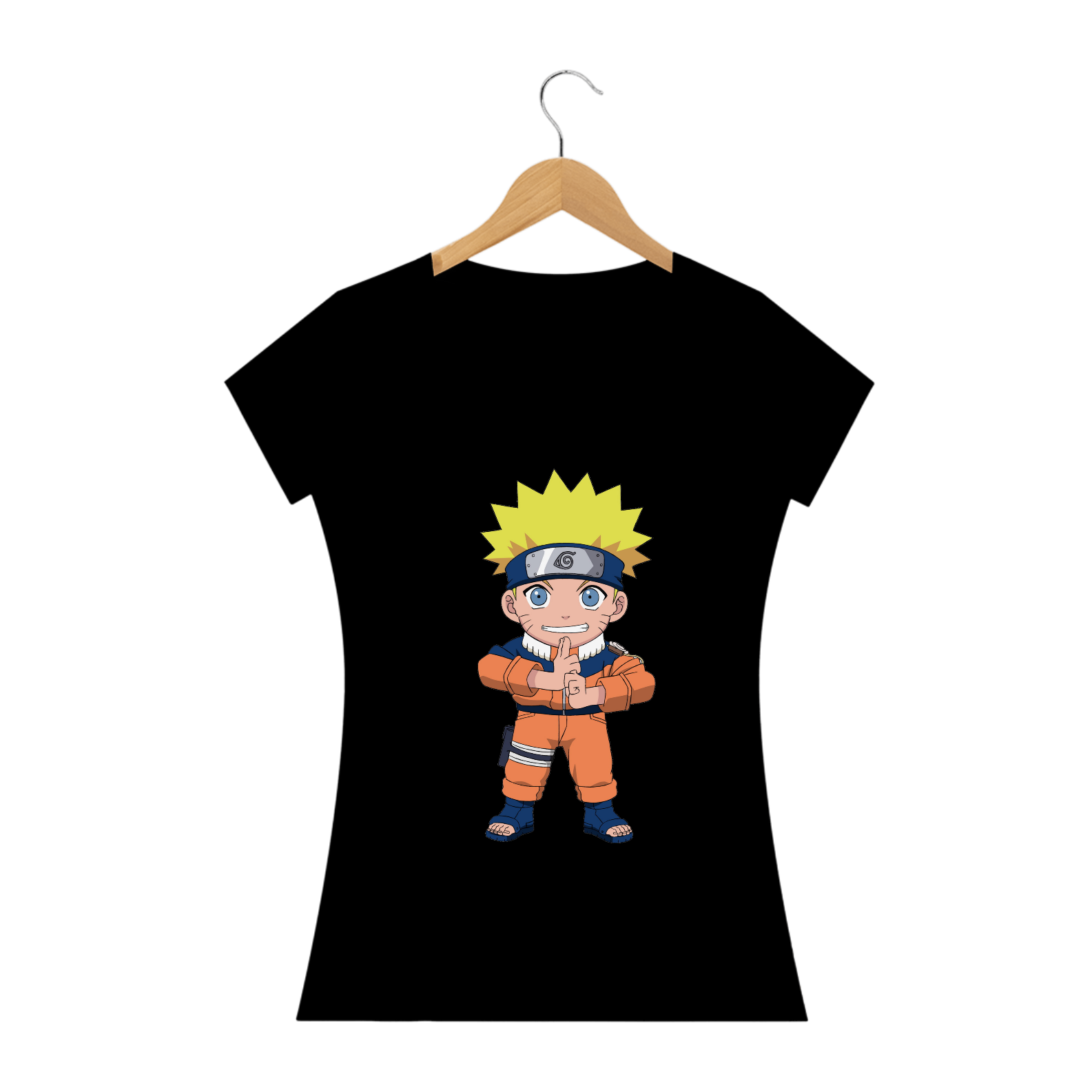 Nome do produto: Camiseta Feminina - Naruto
