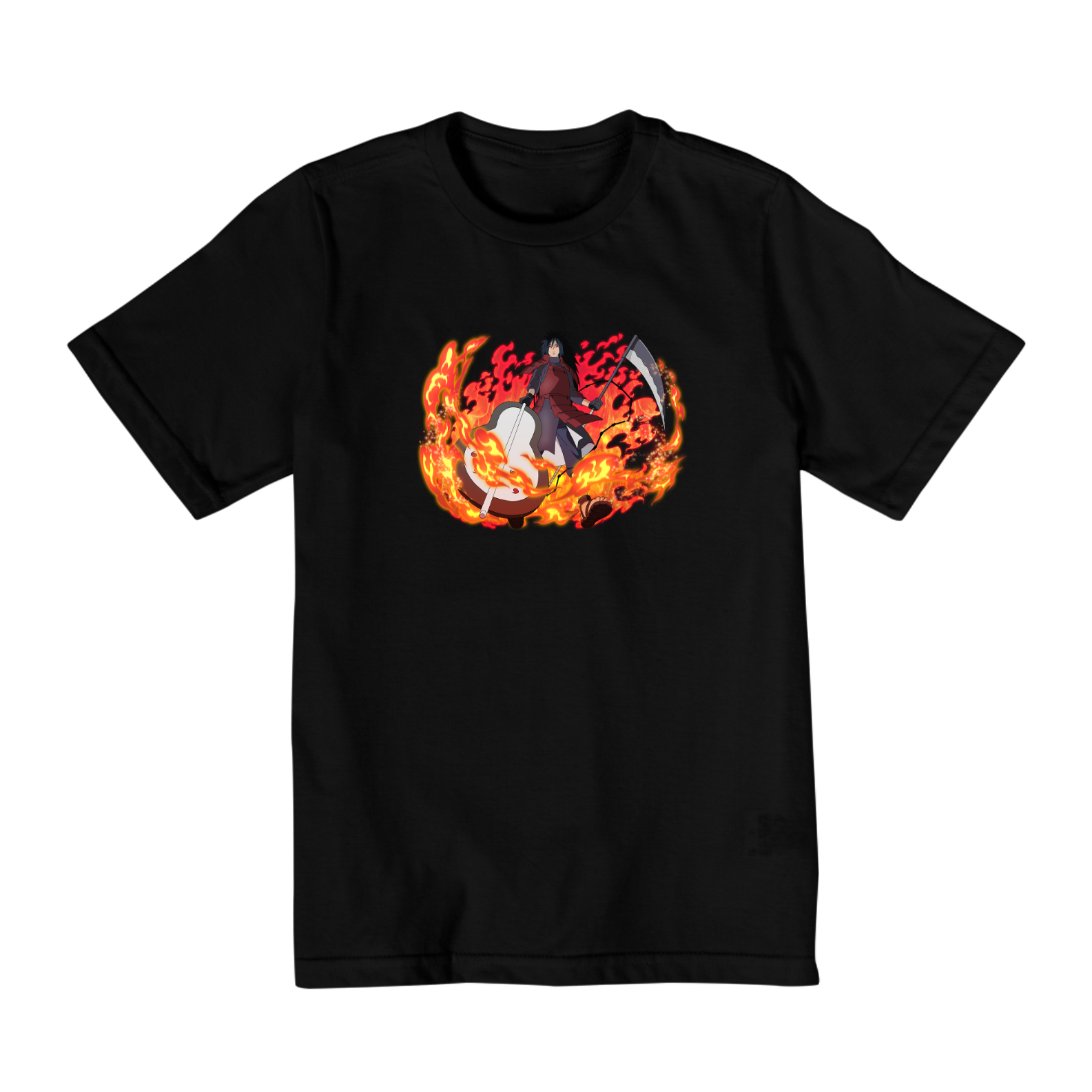 Nome do produto: Camiseta Infantil (10 a 14 anos) - Naruto (Madara)