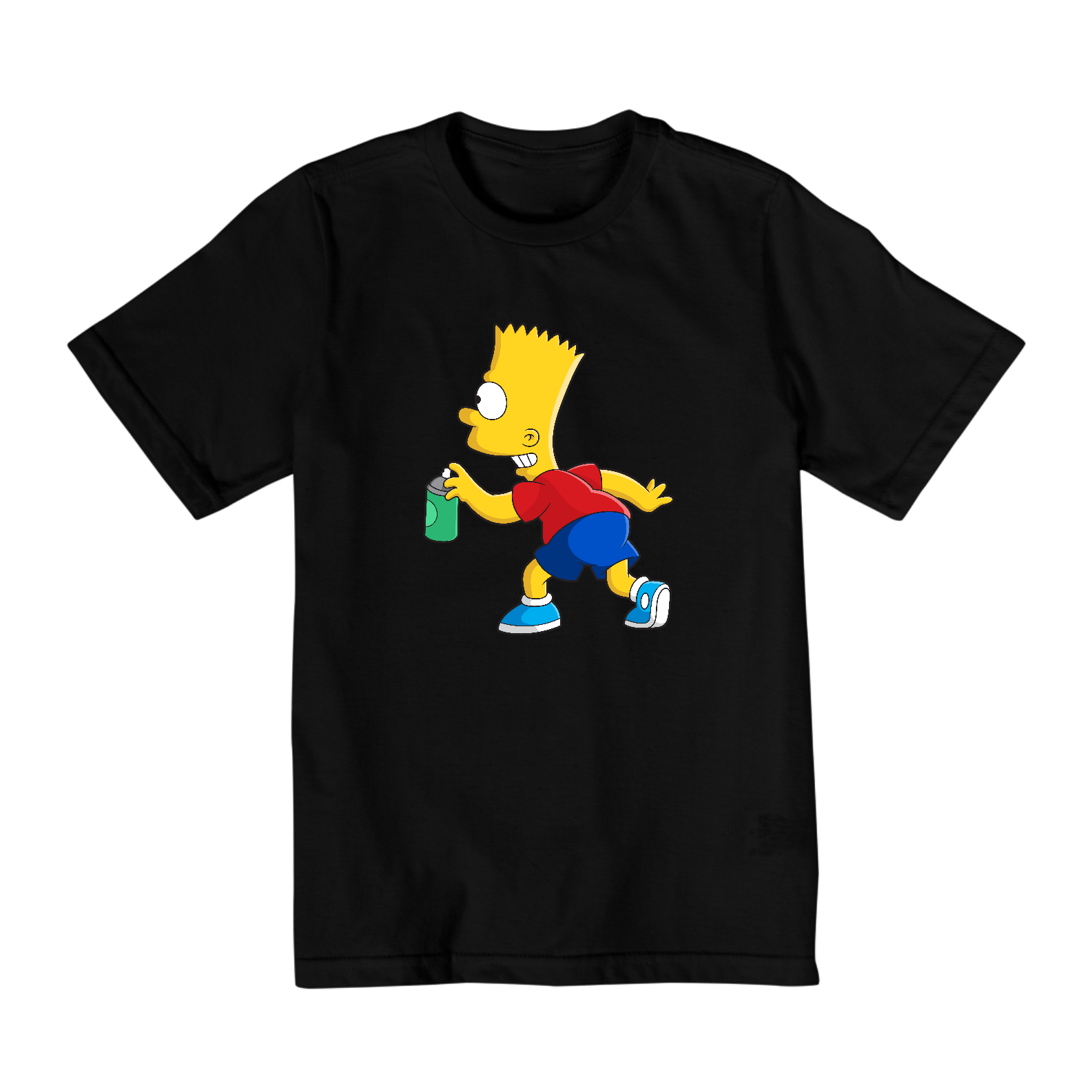 Nome do produto: Camiseta Infantil (10 a 14 anos) - Bart Simpson