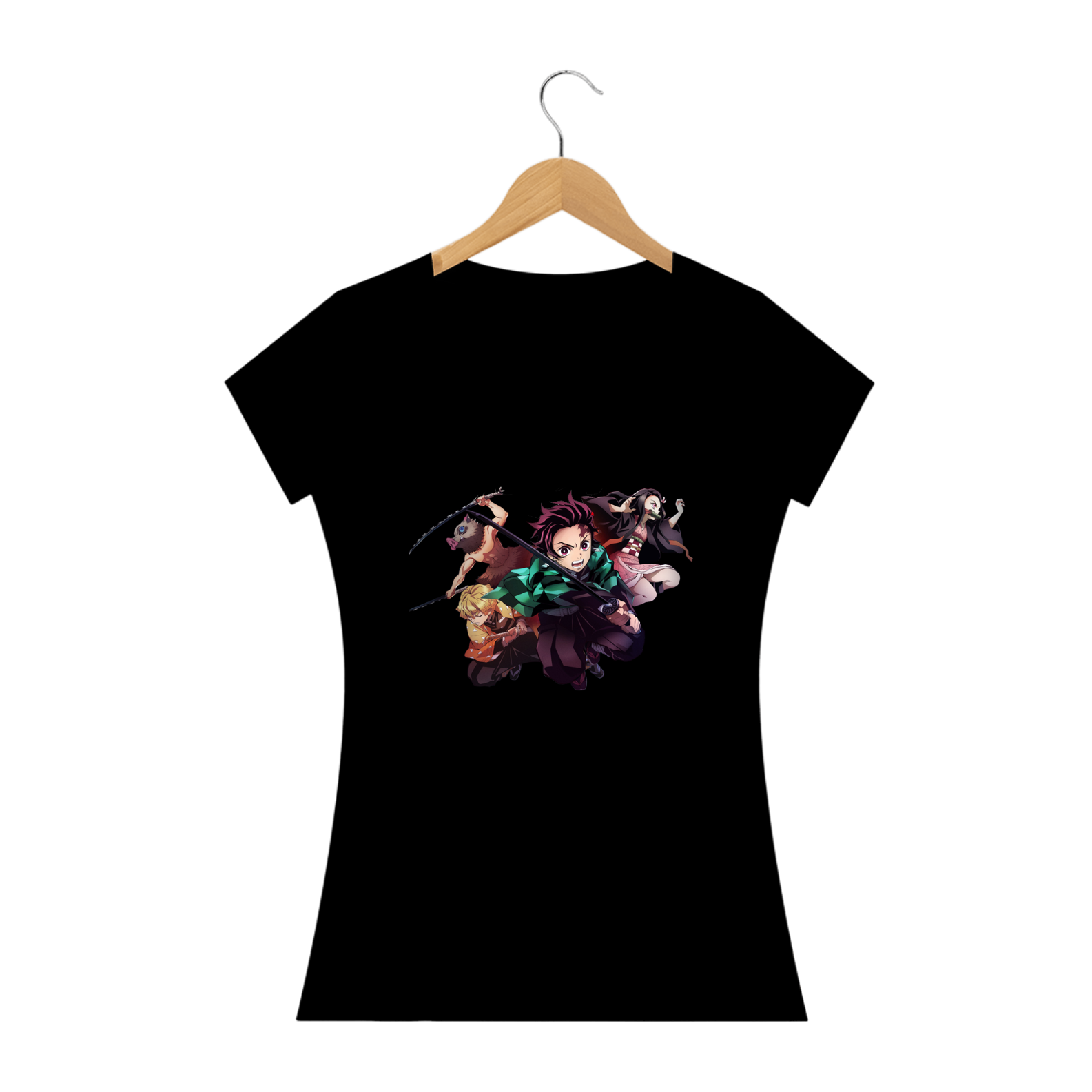 Nome do produto: Camiseta Feminina - Demon Slayer