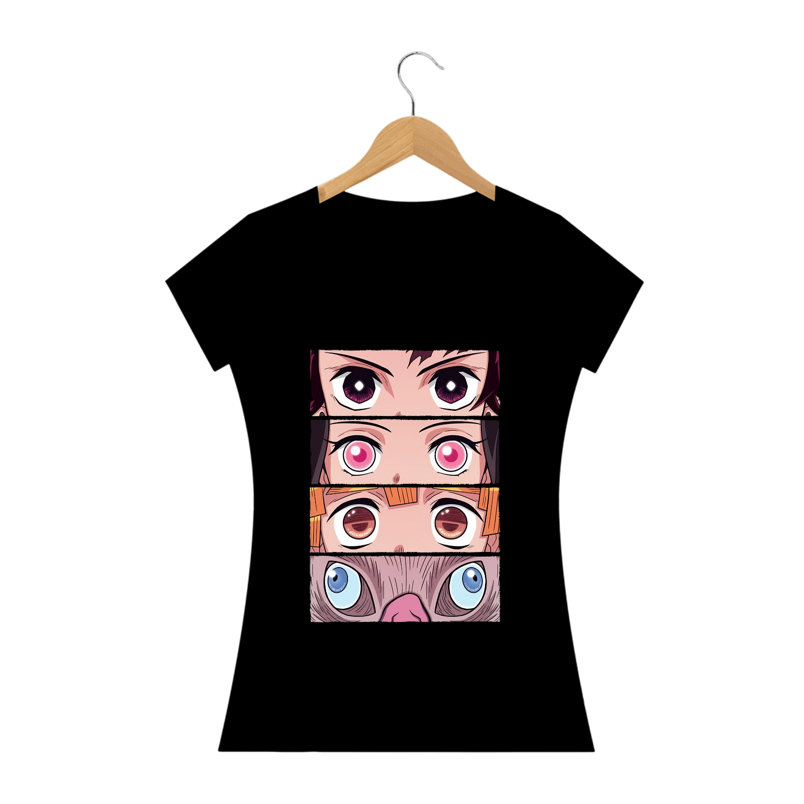 Nome do produto: Camiseta Feminina - Demon Slayer