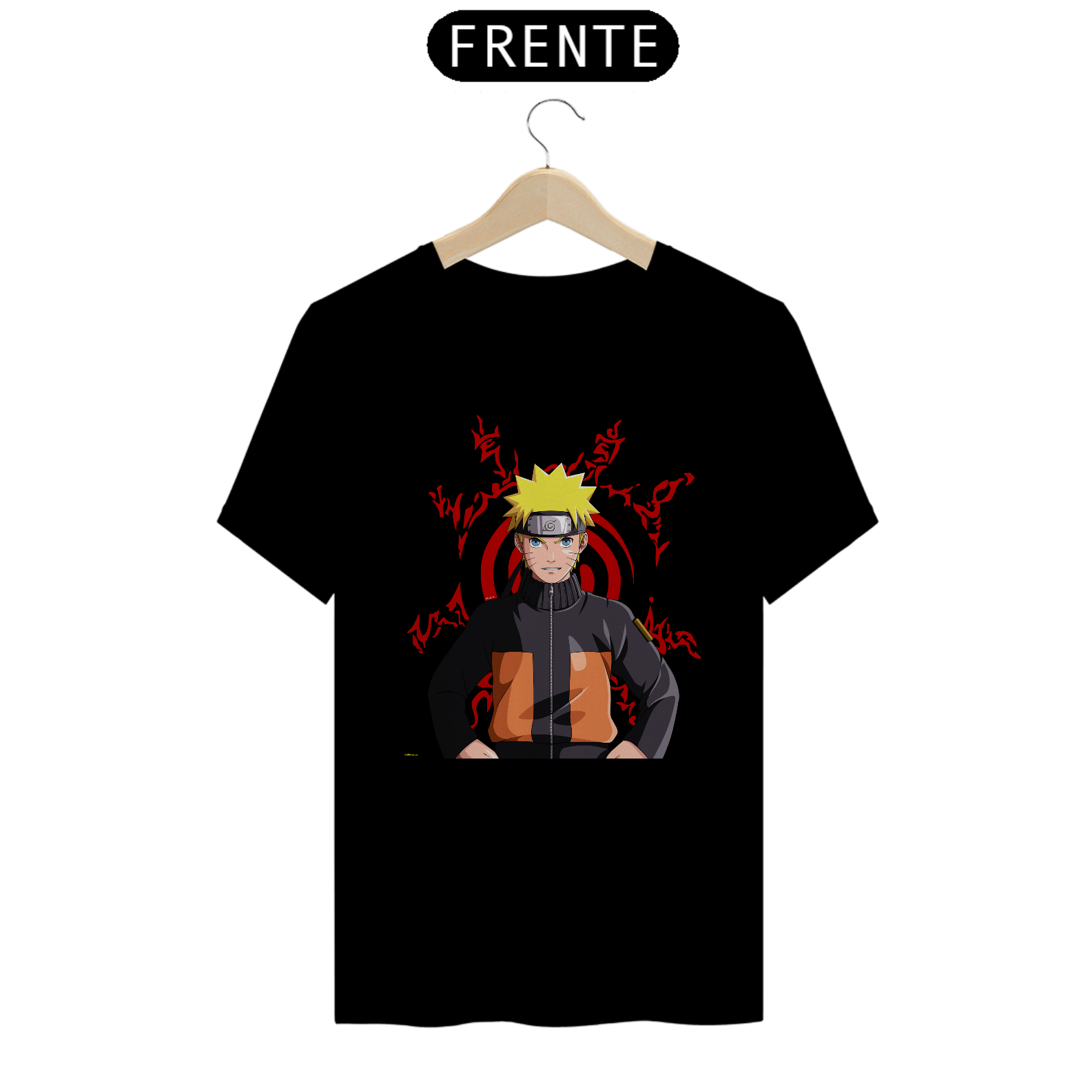 Nome do produto: Camiseta Masculina - Naruto Shippuden