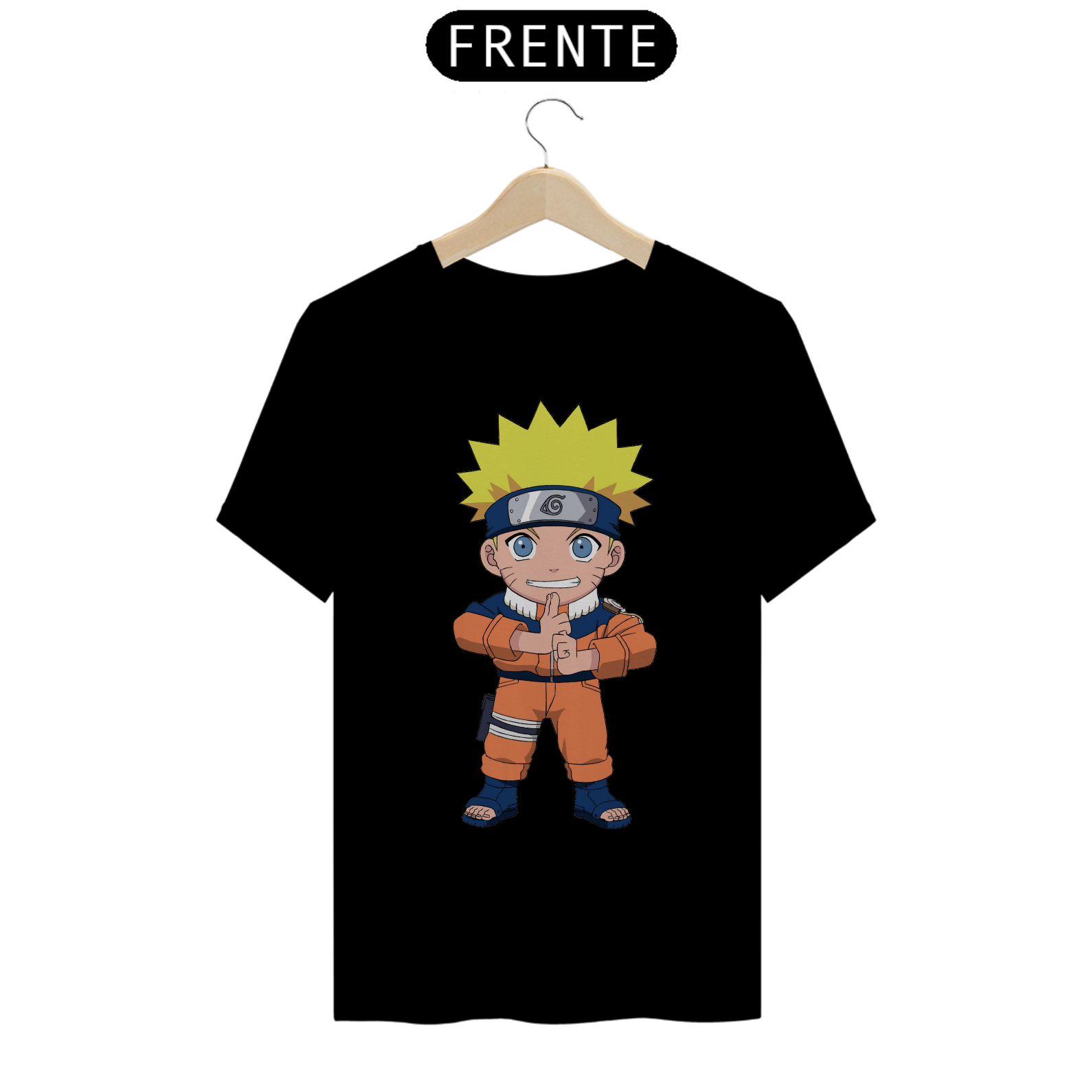 Nome do produto: Camiseta Masculina - Naruto