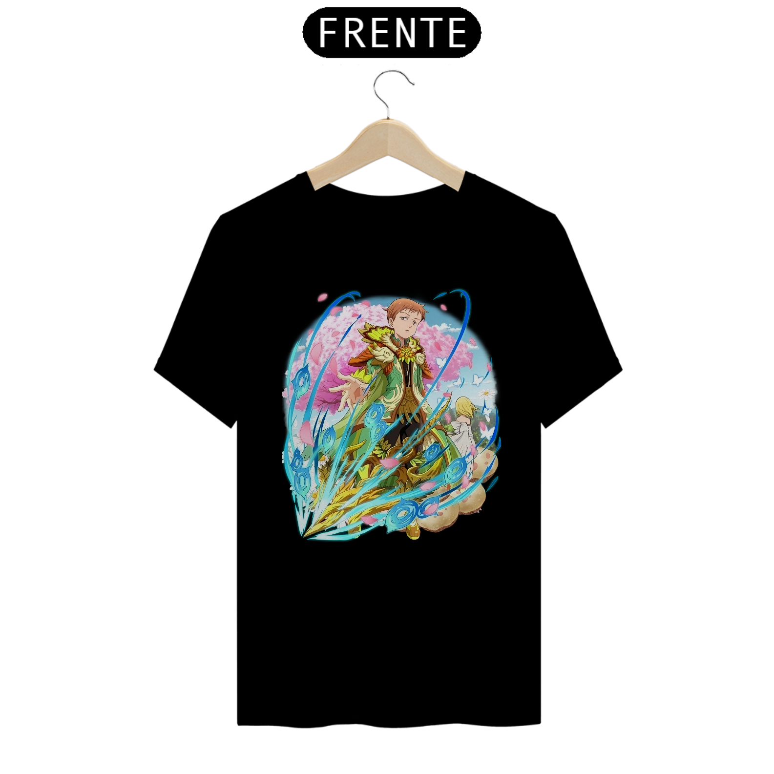 Nome do produto: Camisa Masculina - Nanatsu no Taizai