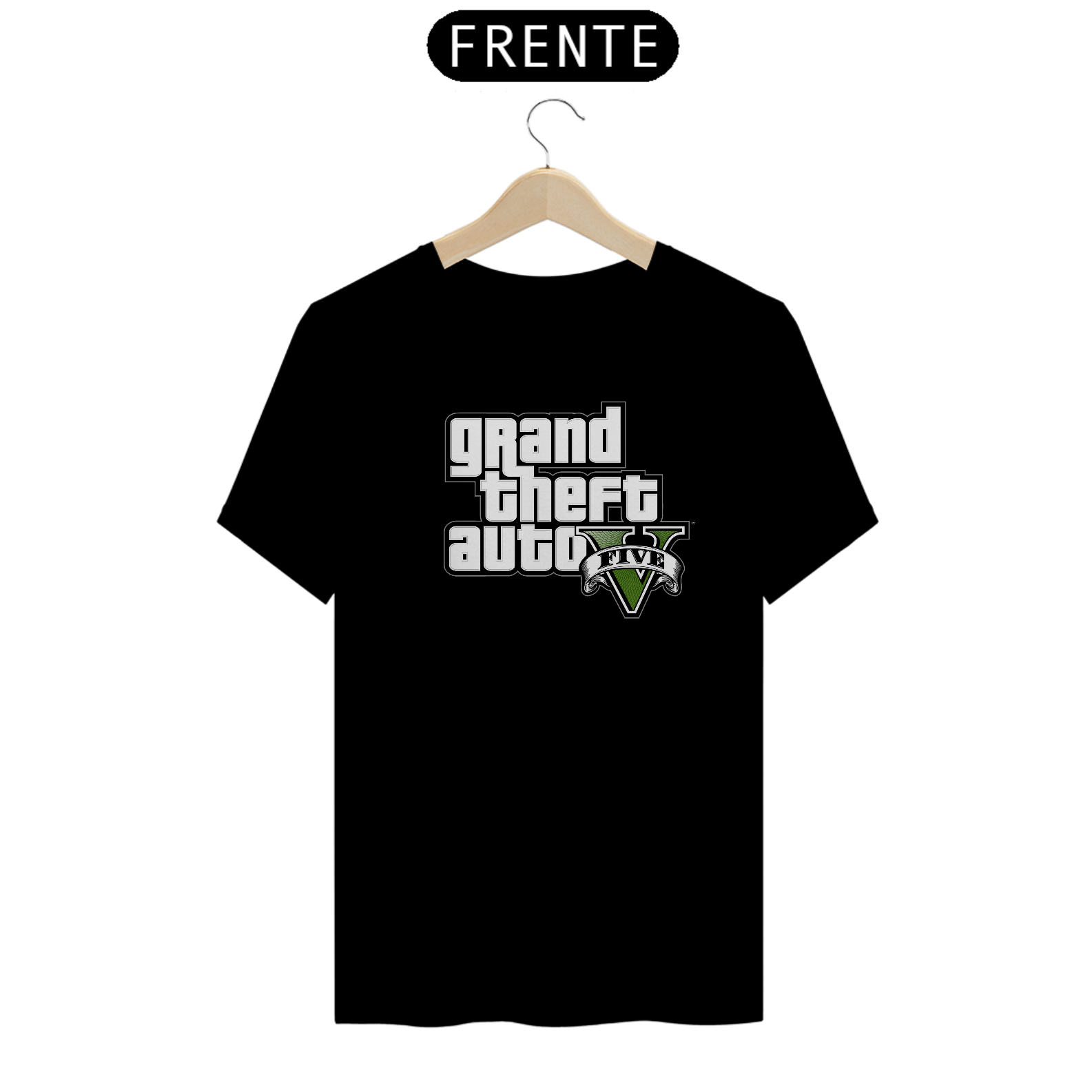 Nome do produto: Camiseta Masculina - GTA