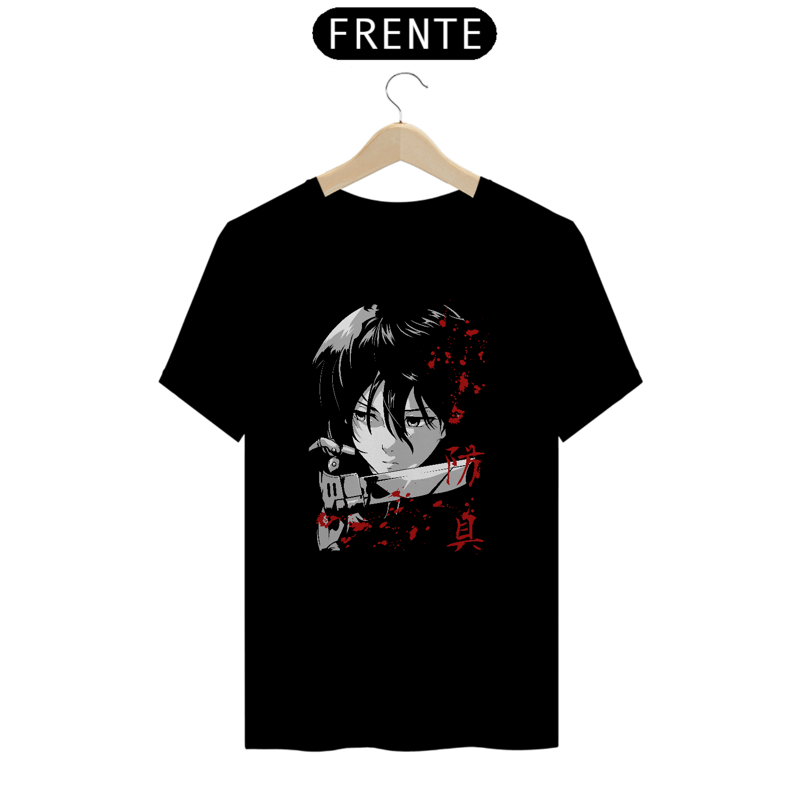 Nome do produto: Camisa Masculina - Attack on Titan