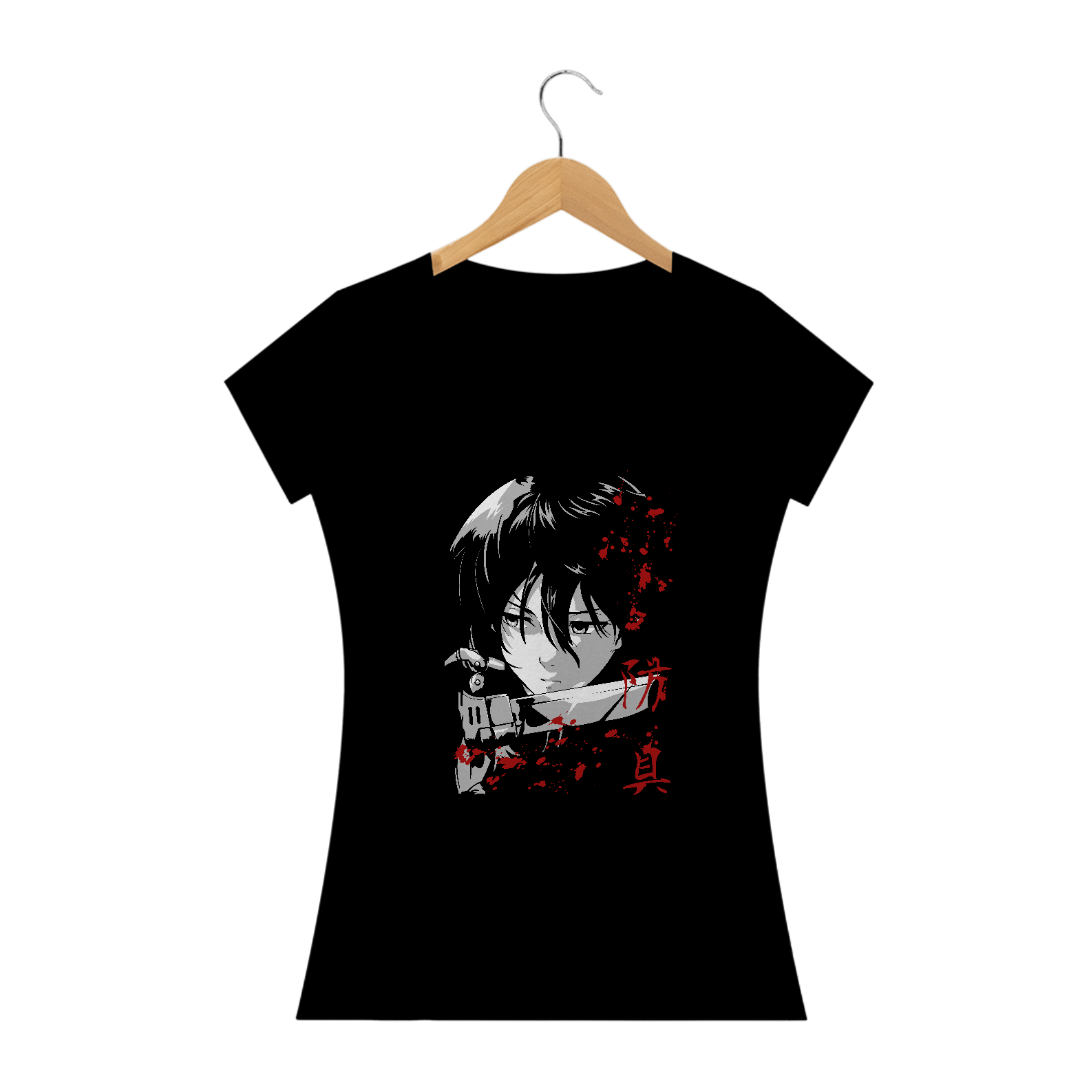 Nome do produto: Camiseta Feminina - Attack on Titan