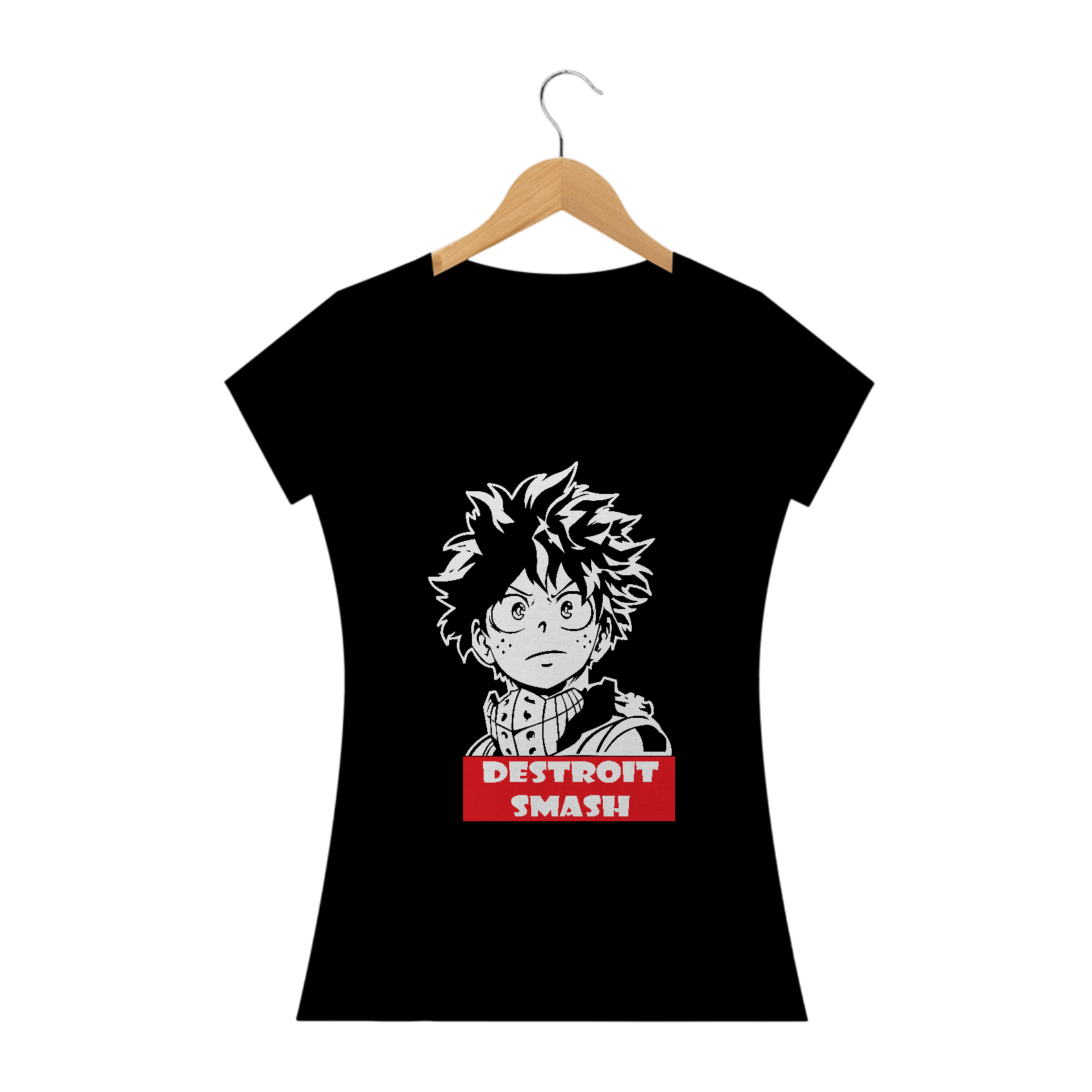Nome do produto: Camiseta Feminina - My Hero Academia