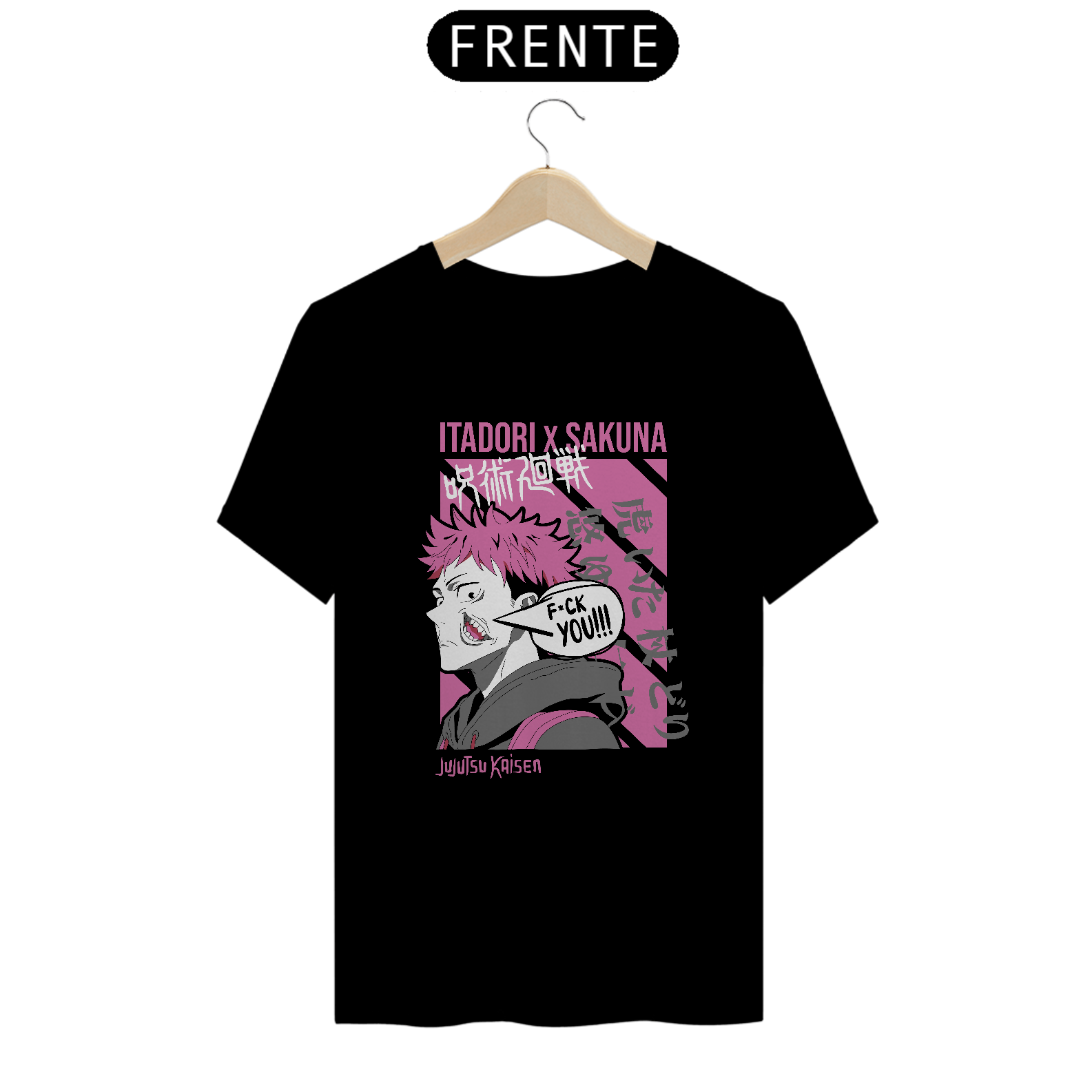 Nome do produto: Camisa Masculina - Jujutsu Kaisen